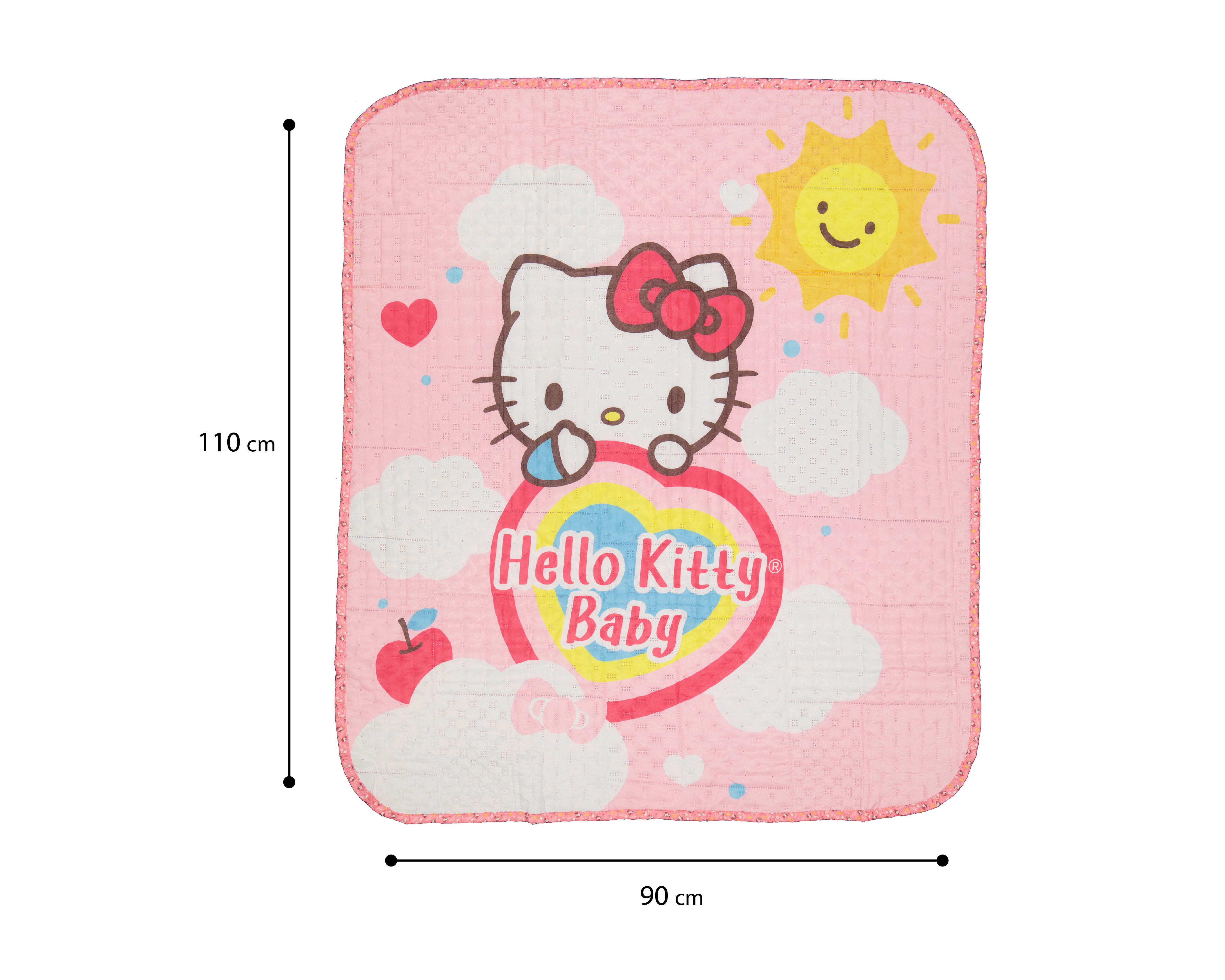 Foto 5 pulgar | Foto 4 | Edredón para Cuna Hello Kitty Baby Rosa