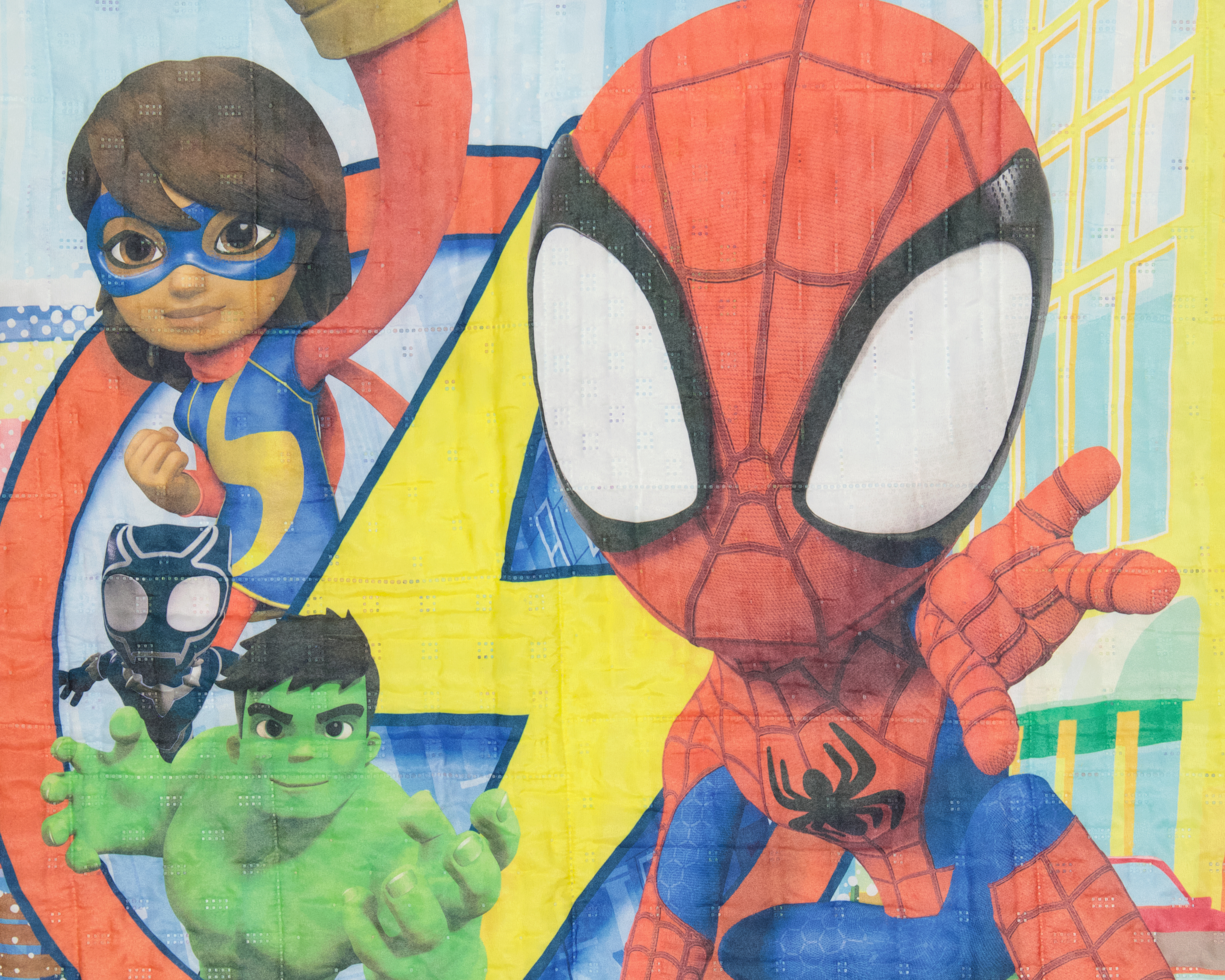 Foto 3 pulgar | Foto 2 | Edredón para Cuna Marvel Spidey Multicolor