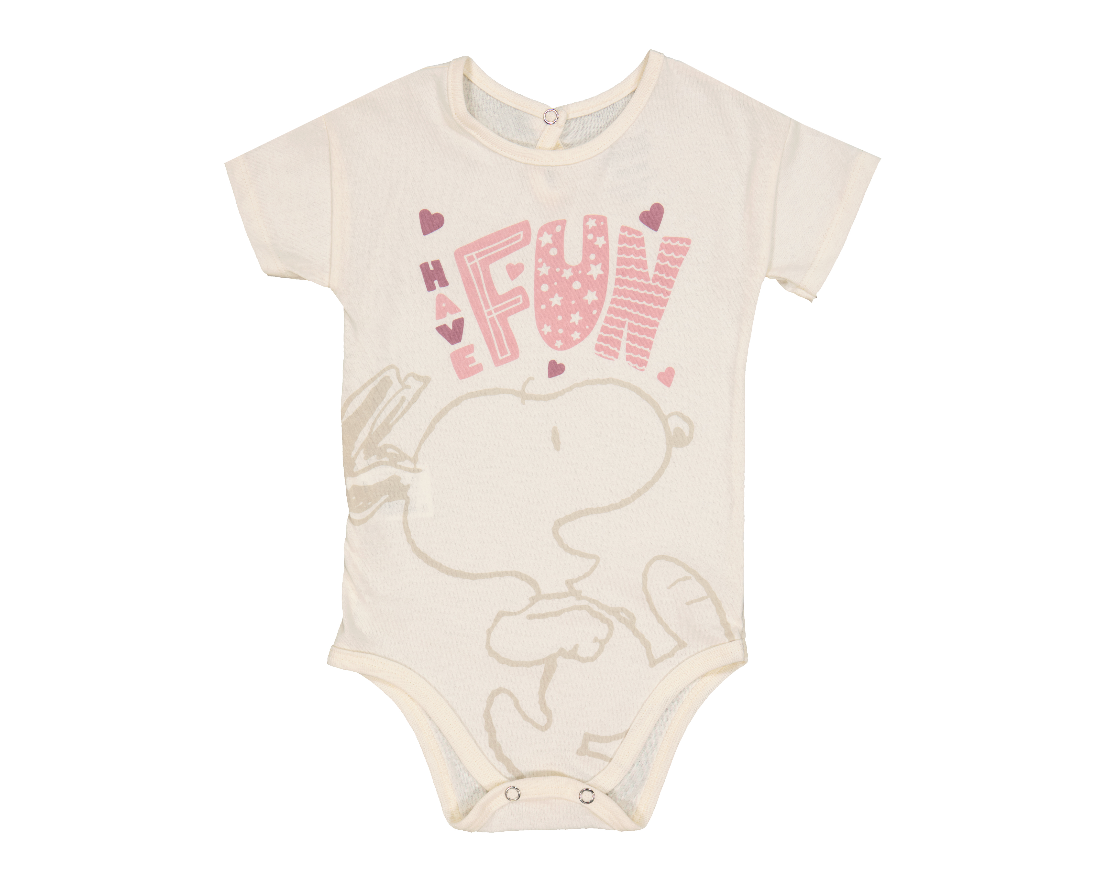 Foto 4 pulgar | Foto 3 | Pañalero para Bebé Niña Peanuts de Algodón con Diadema