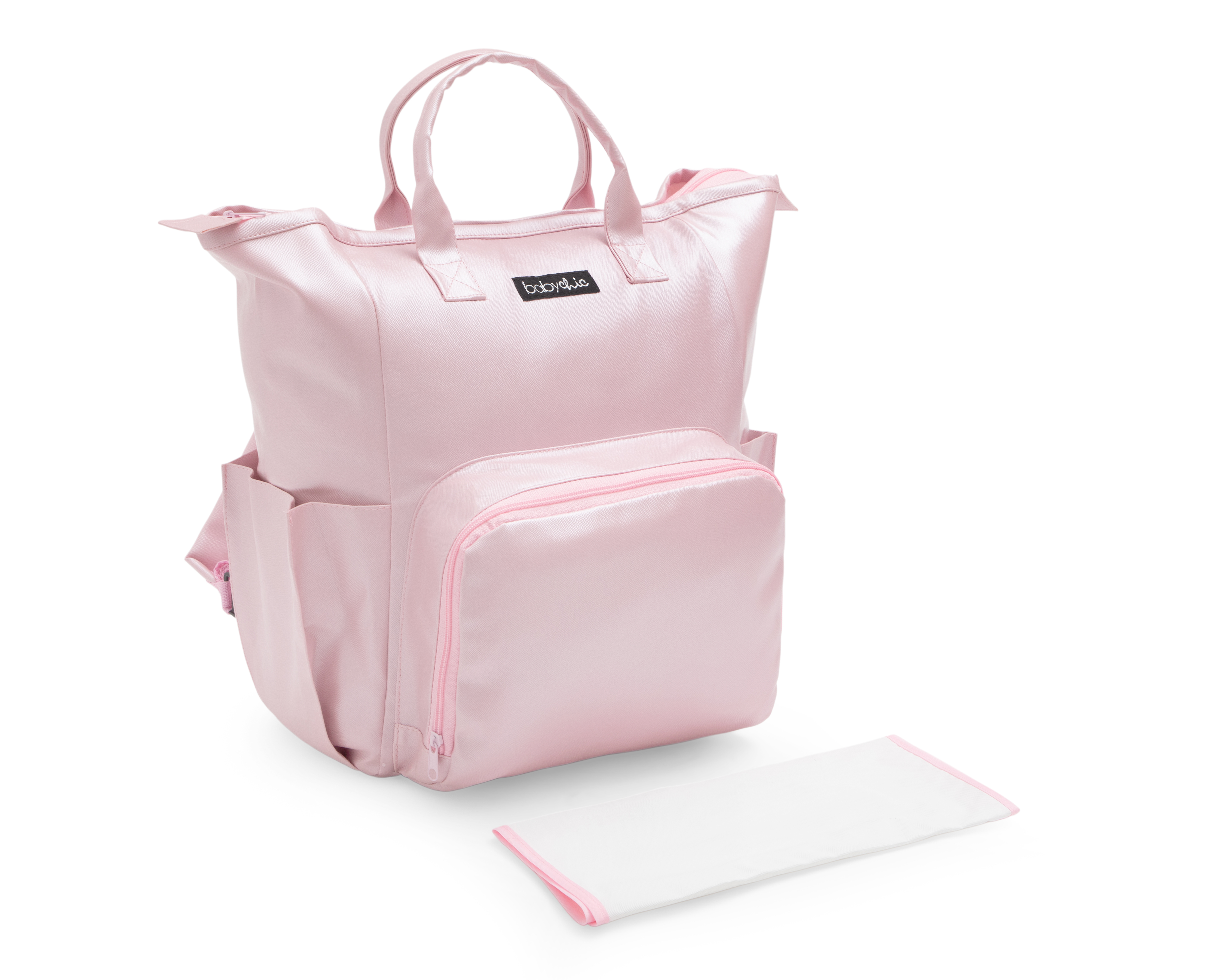 Pañalera Rosa Baby Chic