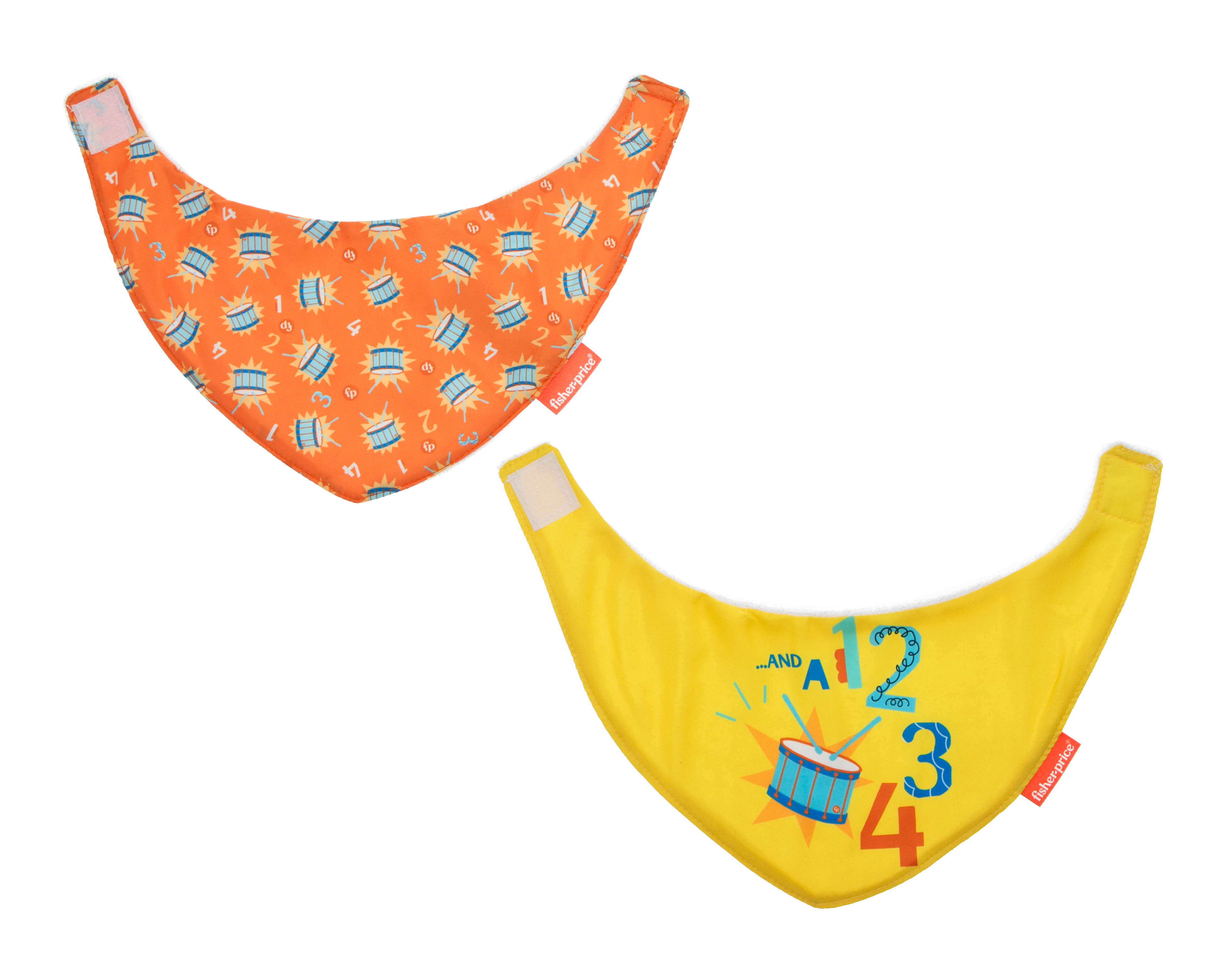 Baberos para Bebé Niño Fisher-Price 2 Piezas
