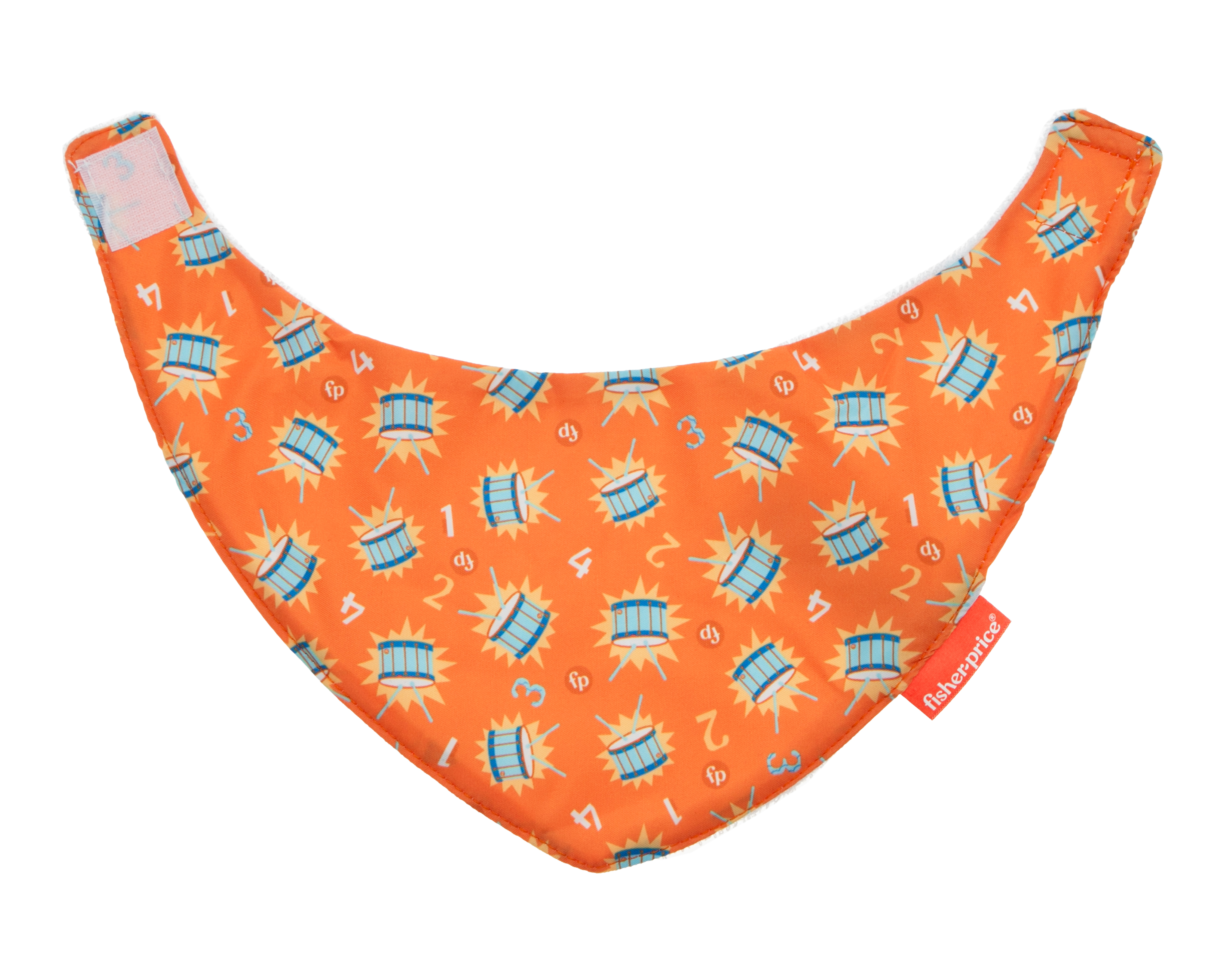 Foto 4 pulgar | Foto 3 | Baberos para Bebé Niño Fisher-Price 2 Piezas