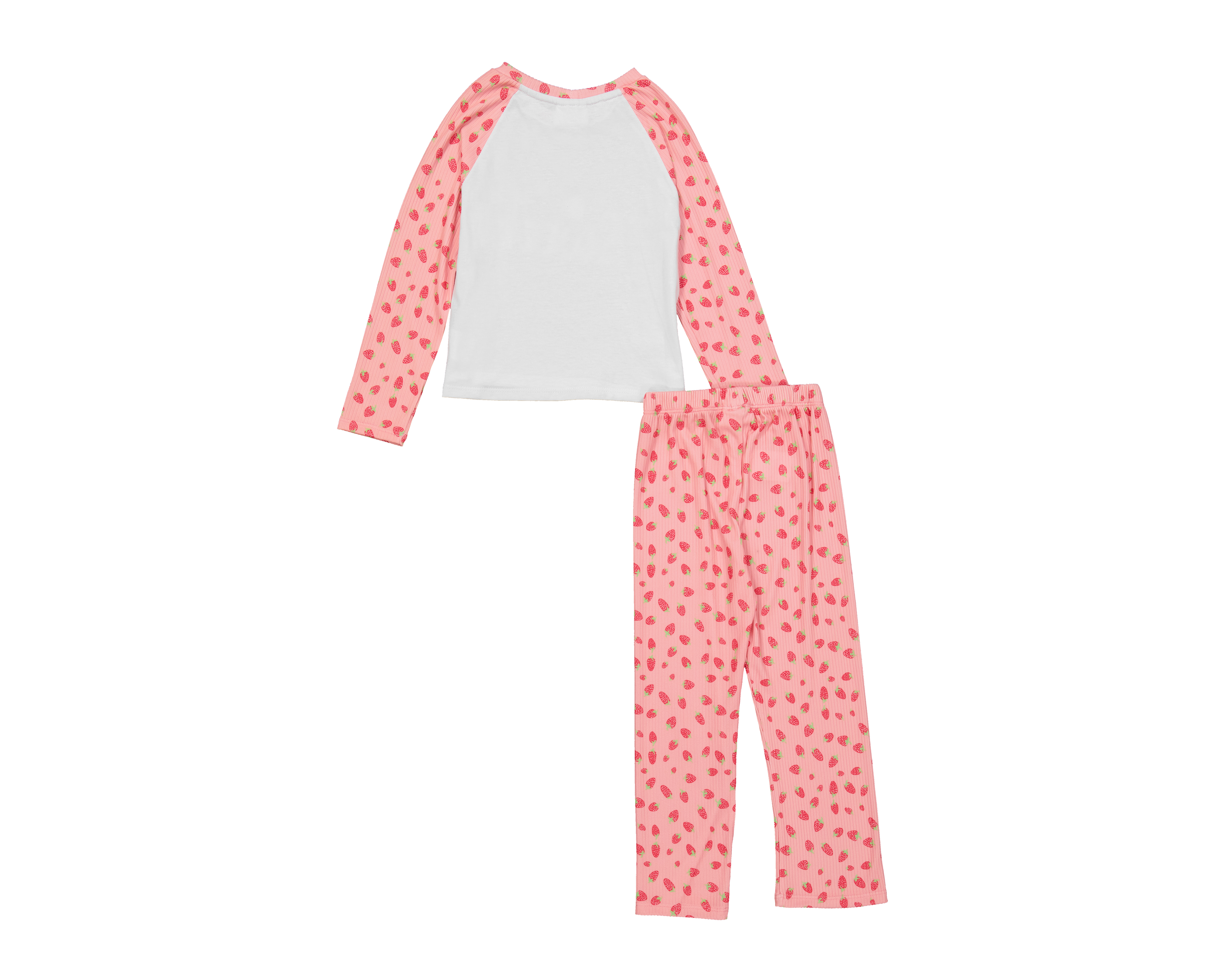 Foto 3 pulgar | Foto 2 | Pijama para Niña de Fresas Infanti