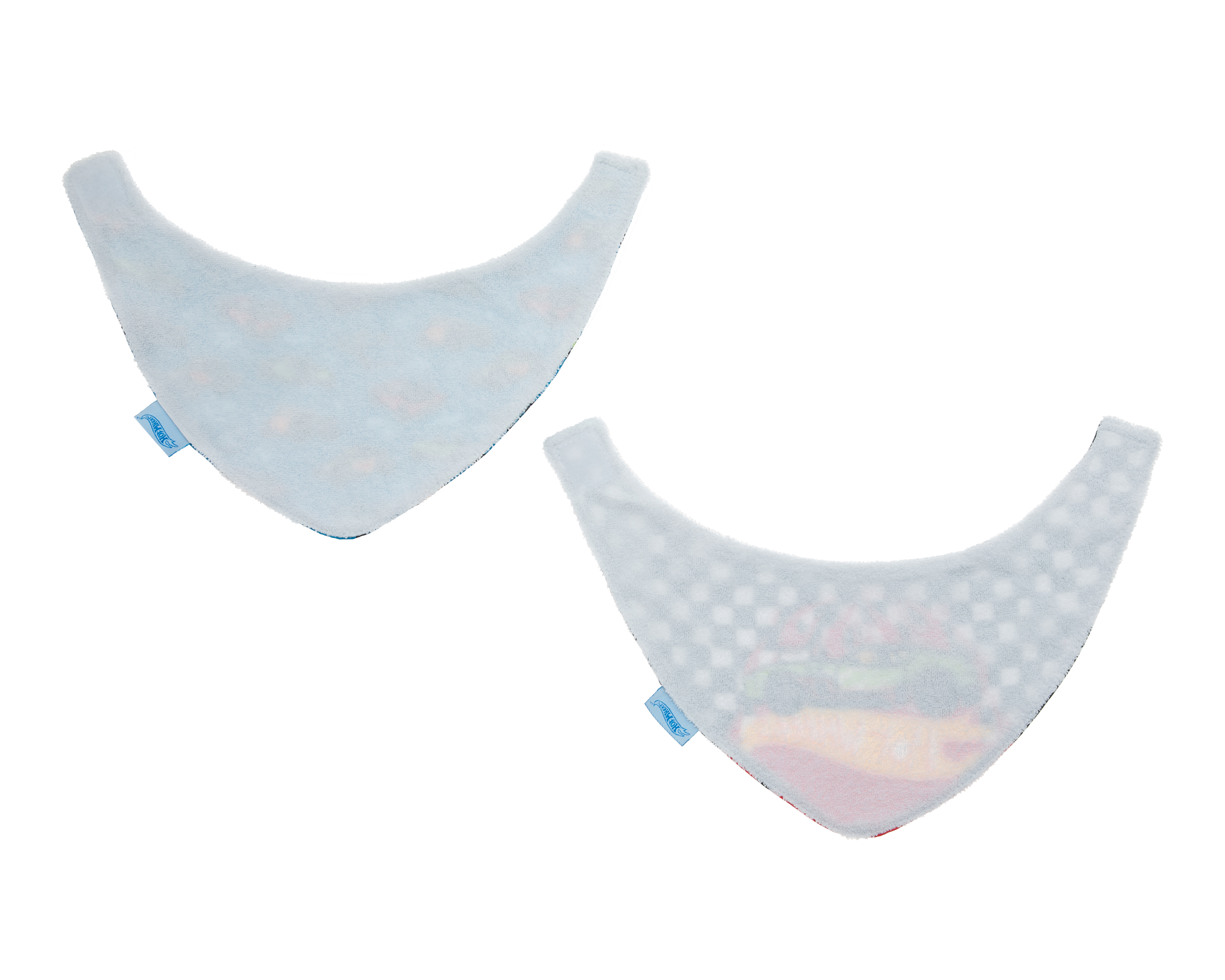 Foto 2 | Foto 2 | Baberos para Bebé Niño Hot Wheels 2 Piezas