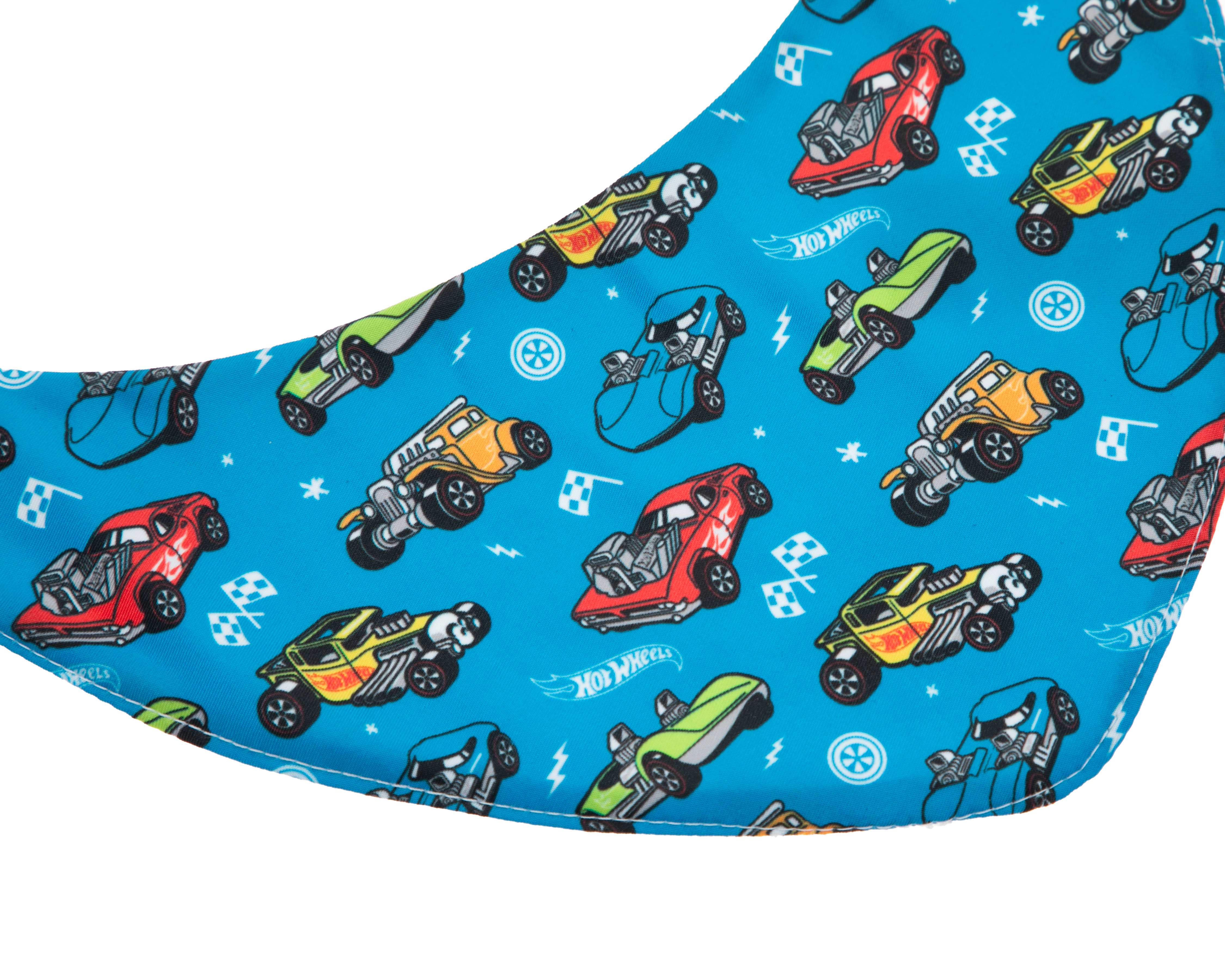 Foto 4 | Foto 4 | Baberos para Bebé Niño Hot Wheels 2 Piezas