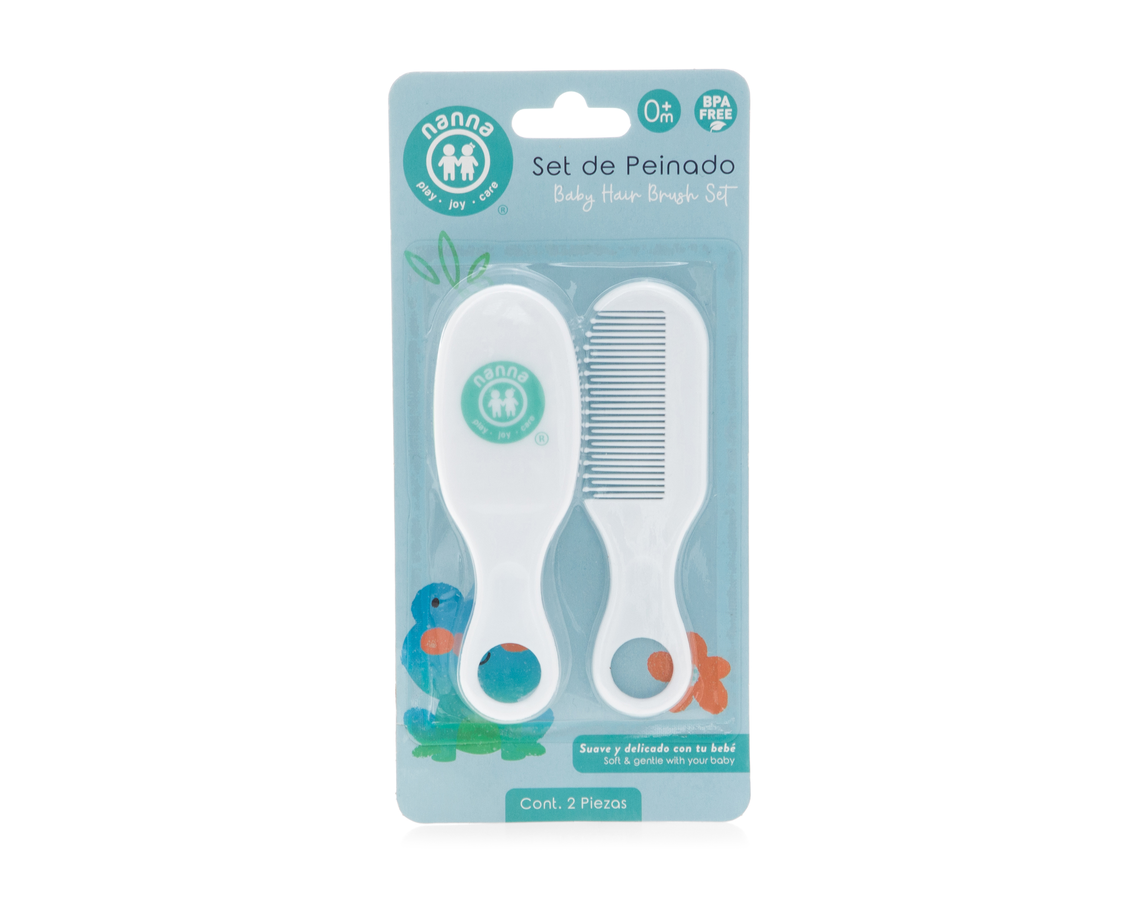 Cepillo Nanna para Bebé 2 Piezas