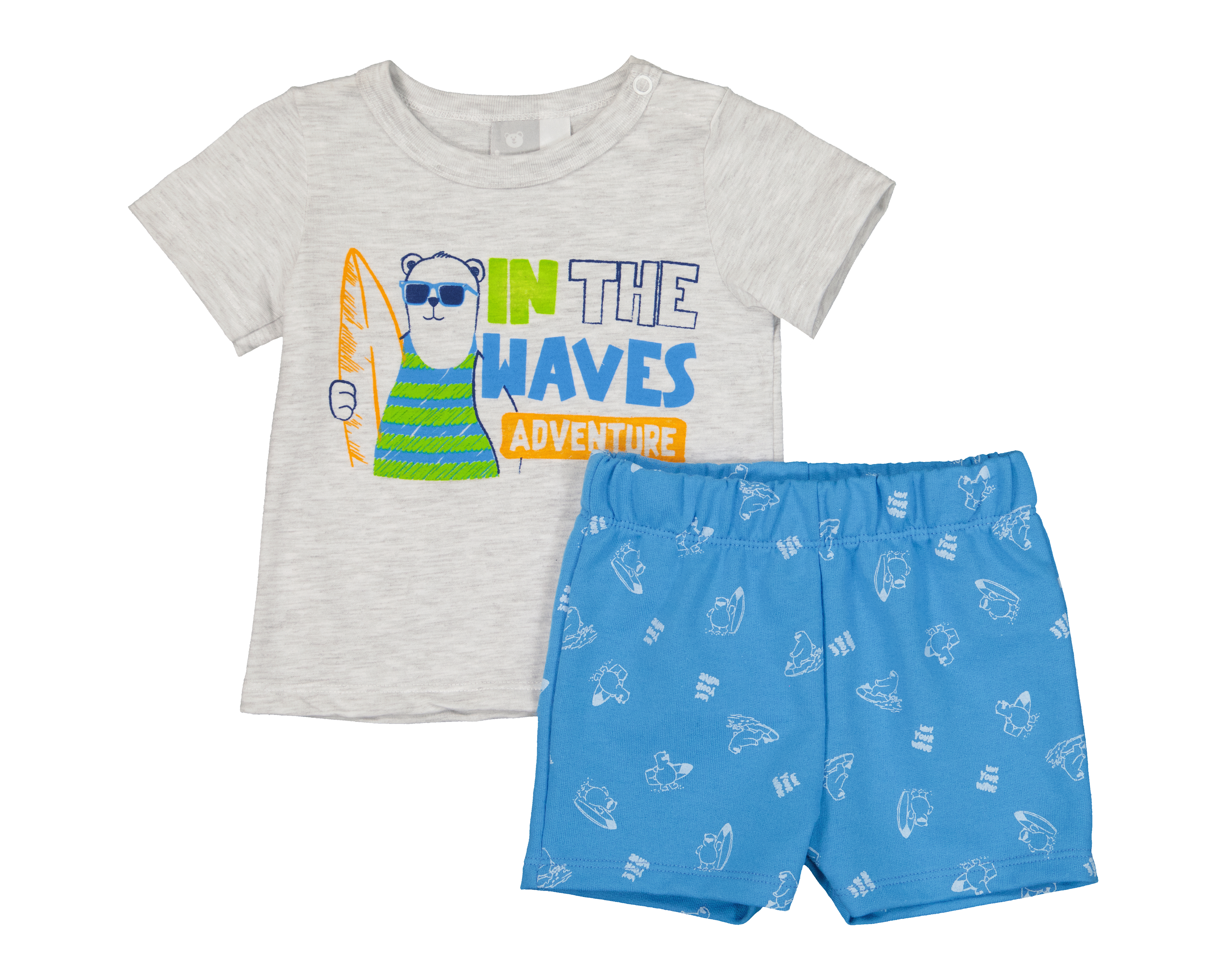 Foto 2 pulgar | Foto 1 | Short y Playera para Bebé Niño Baby Optima