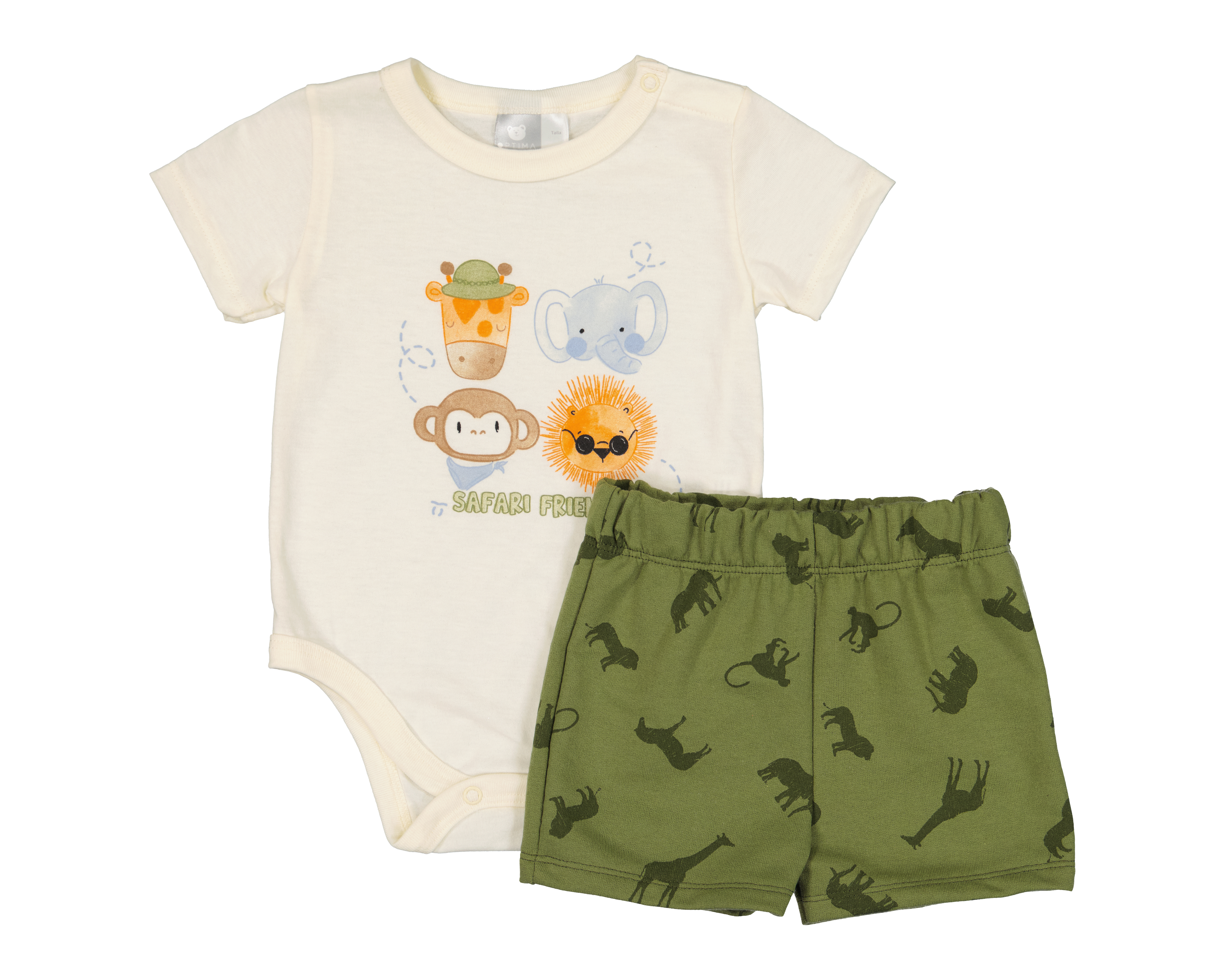 Foto 2 pulgar | Foto 1 | Short y Pañalero para Bebé Niño Baby Optima