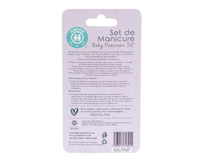 Foto 2 | Foto 2 | Set de Manicure Belskin Nanna para Bebé 3 Piezas