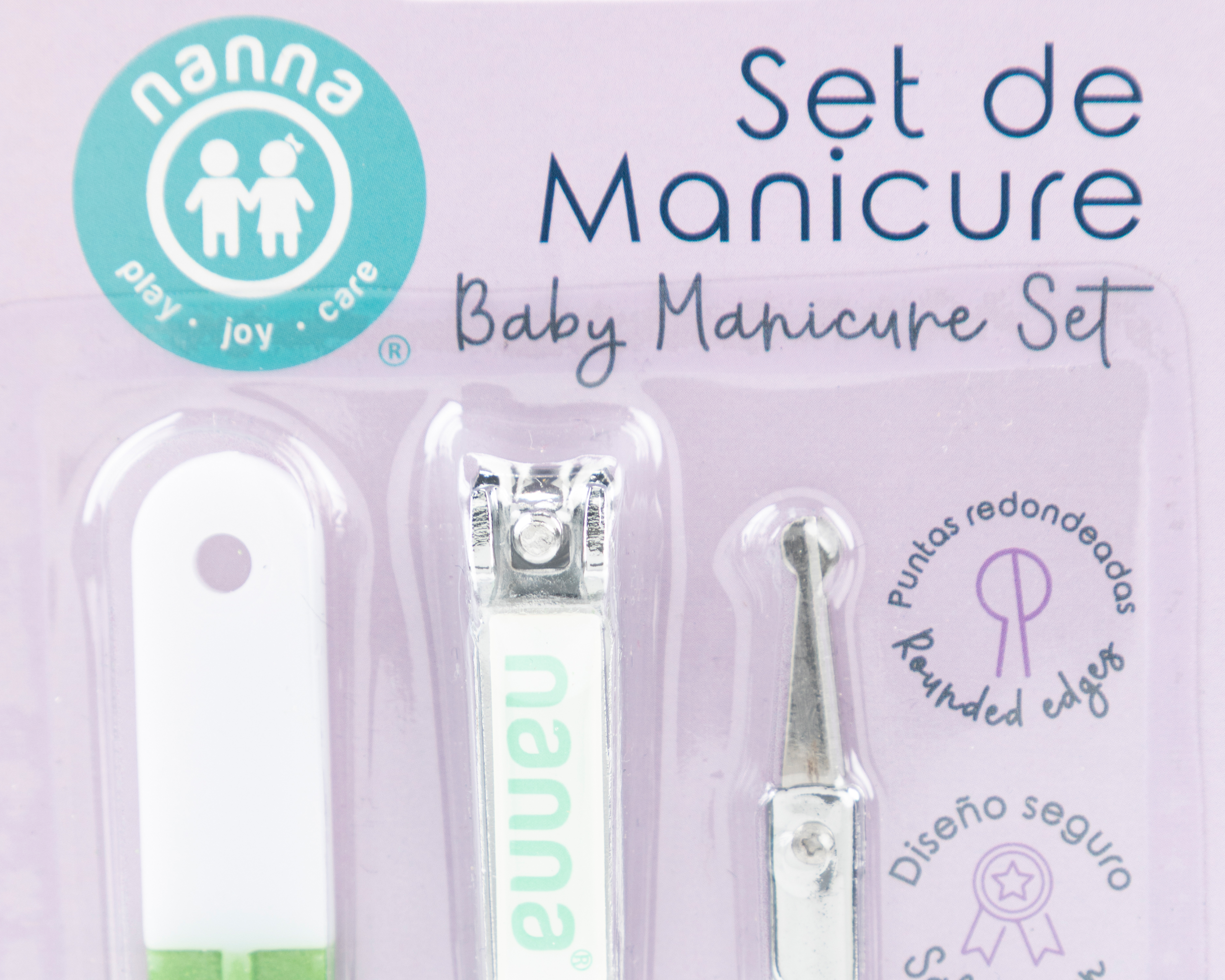 Foto 4 pulgar | Foto 3 | Set de Manicure Belskin Nanna para Bebé 3 Piezas