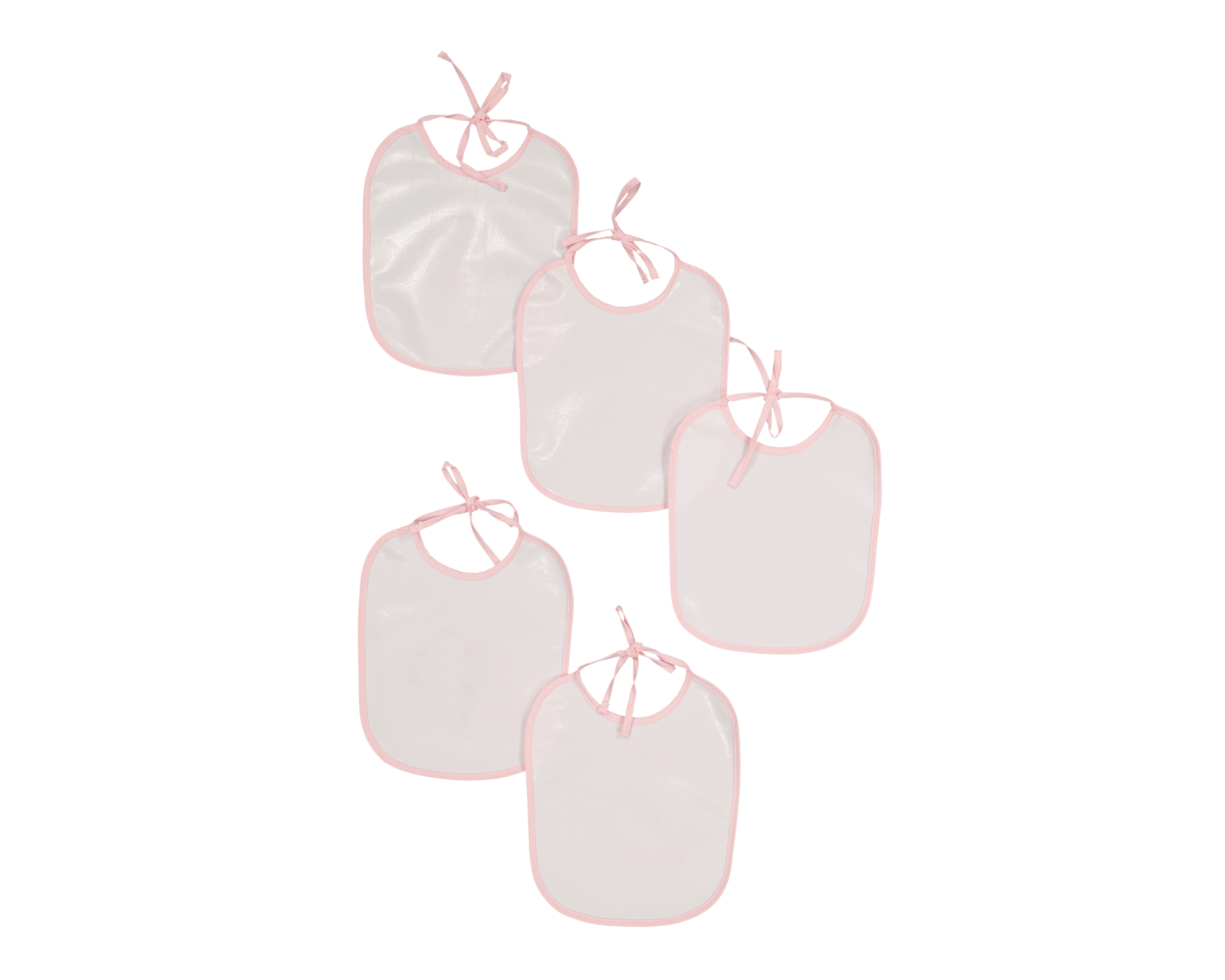 Foto 3 pulgar | Foto 2 | Babero para Bebé Niña Baby Colors 5 Piezas