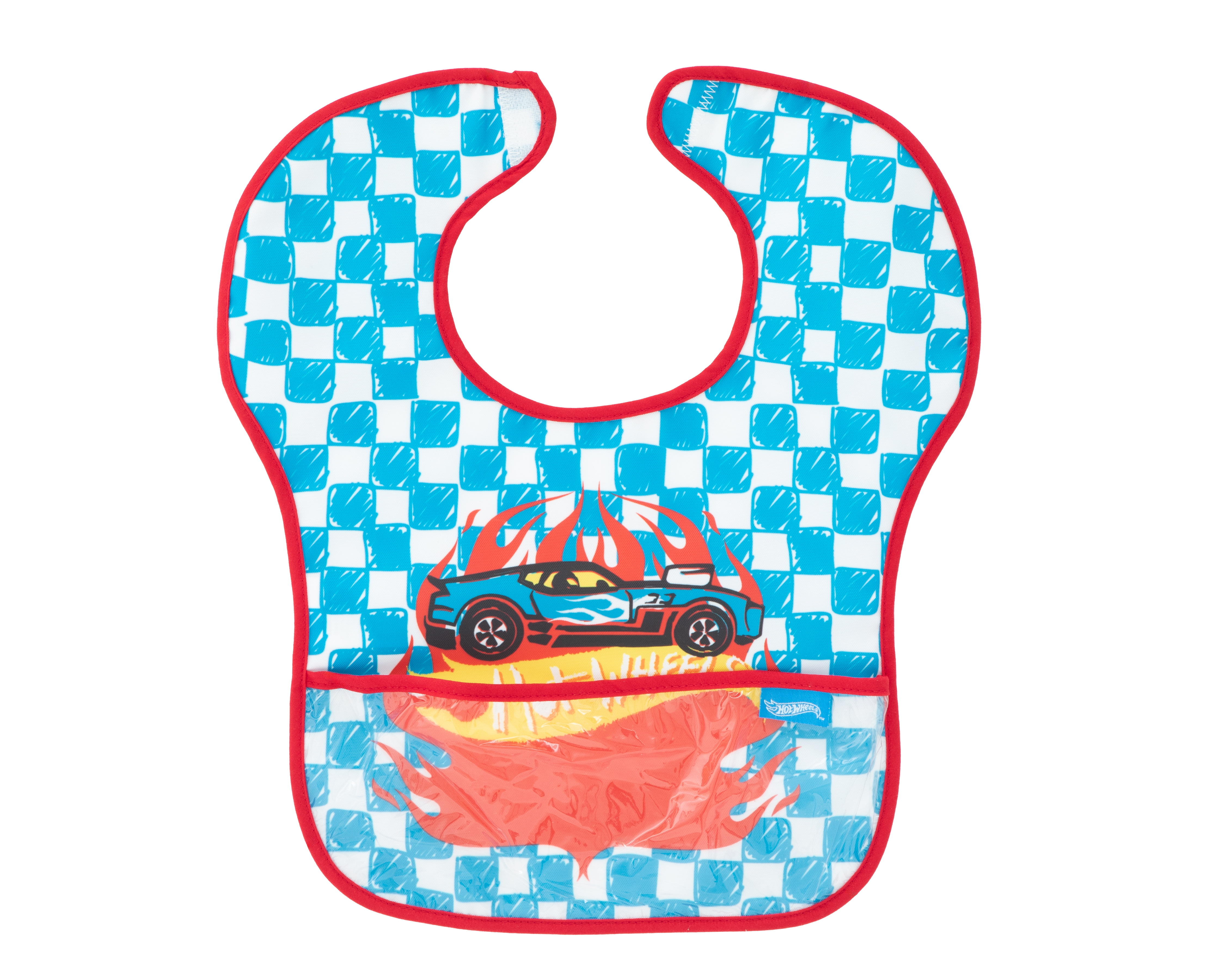 Foto 2 pulgar | Foto 1 | Babero para Bebé Hot Wheels