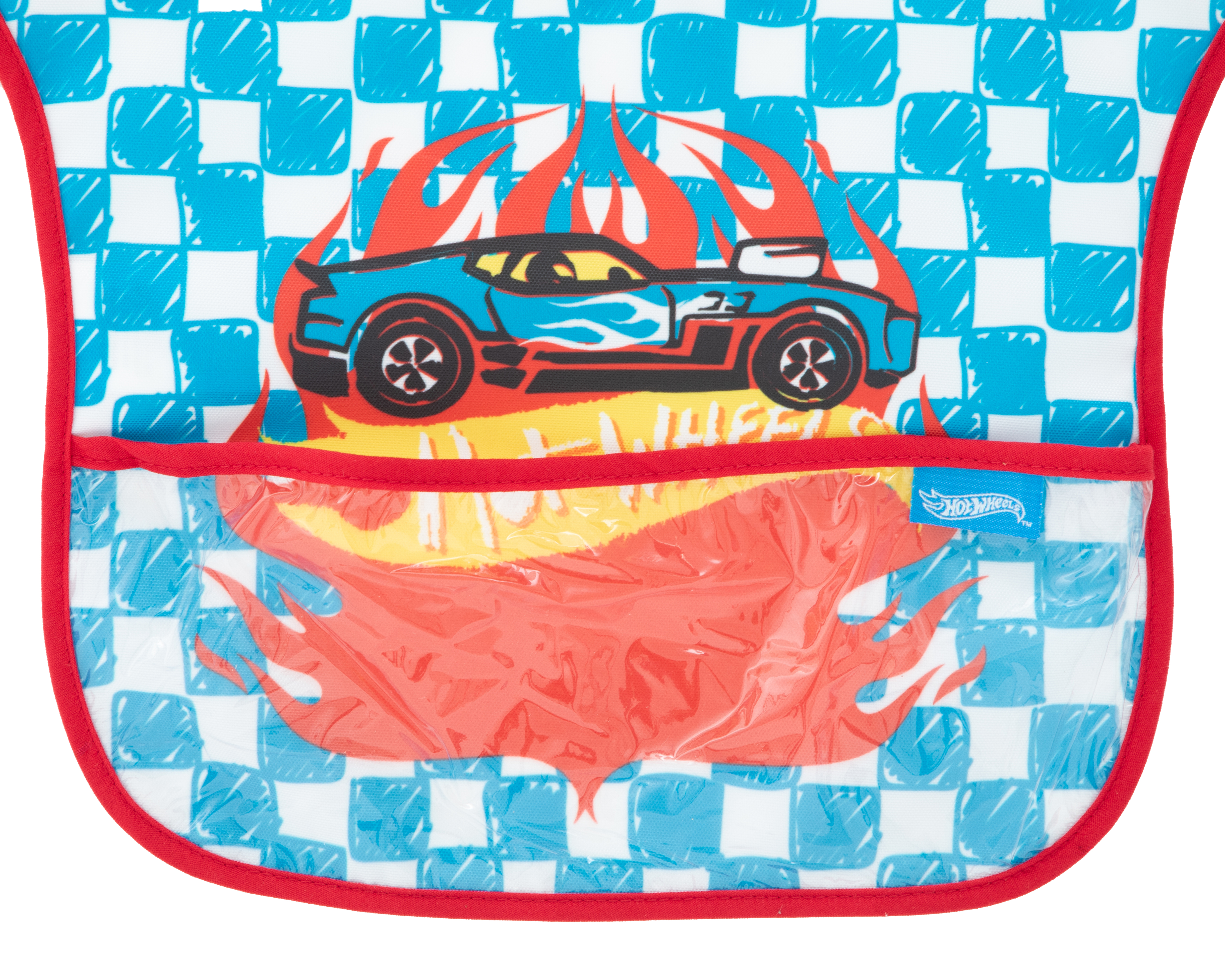 Foto 4 pulgar | Foto 3 | Babero para Bebé Hot Wheels