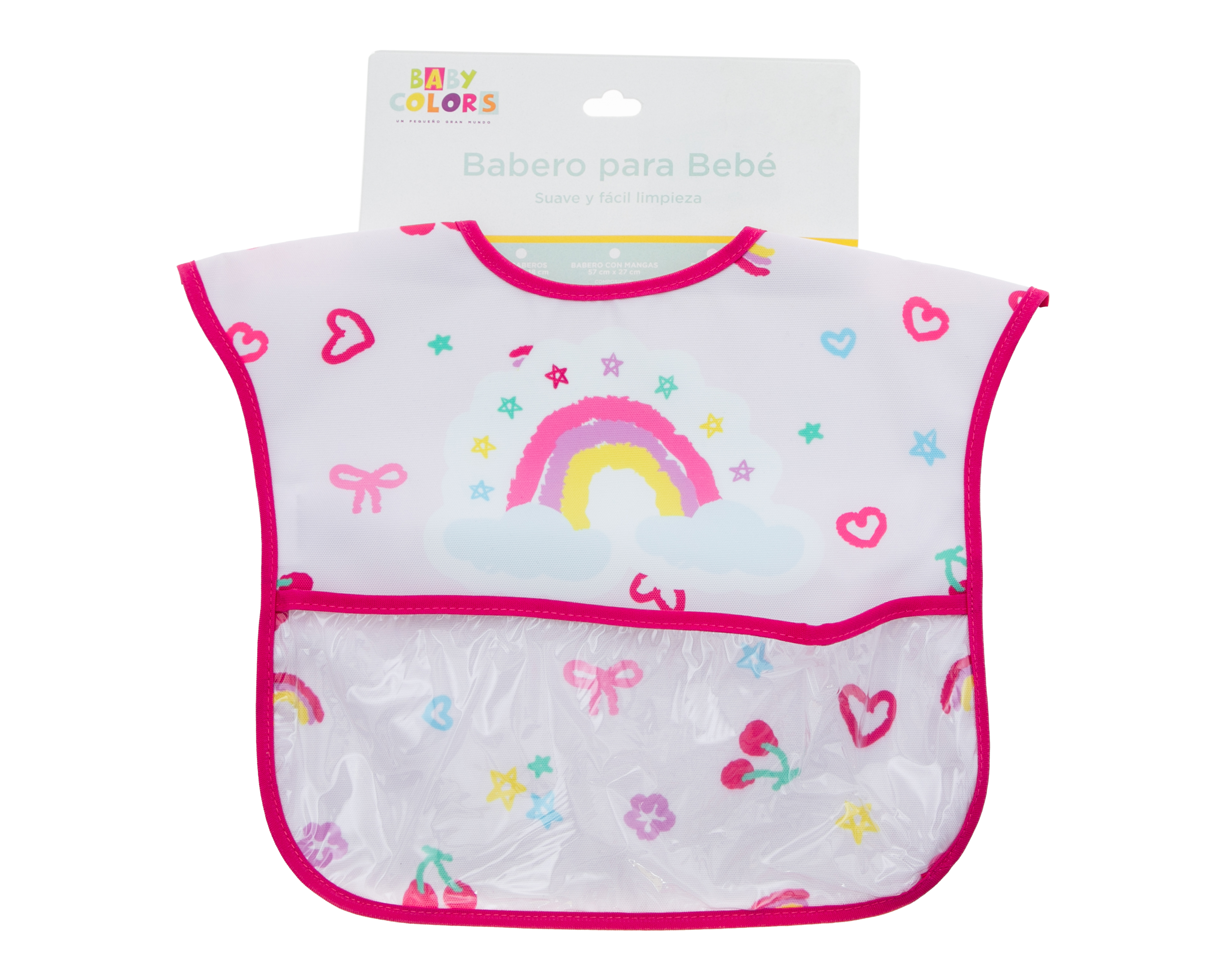 Foto 4 | Foto 4 | Babero para Bebé Niña Baby Colors