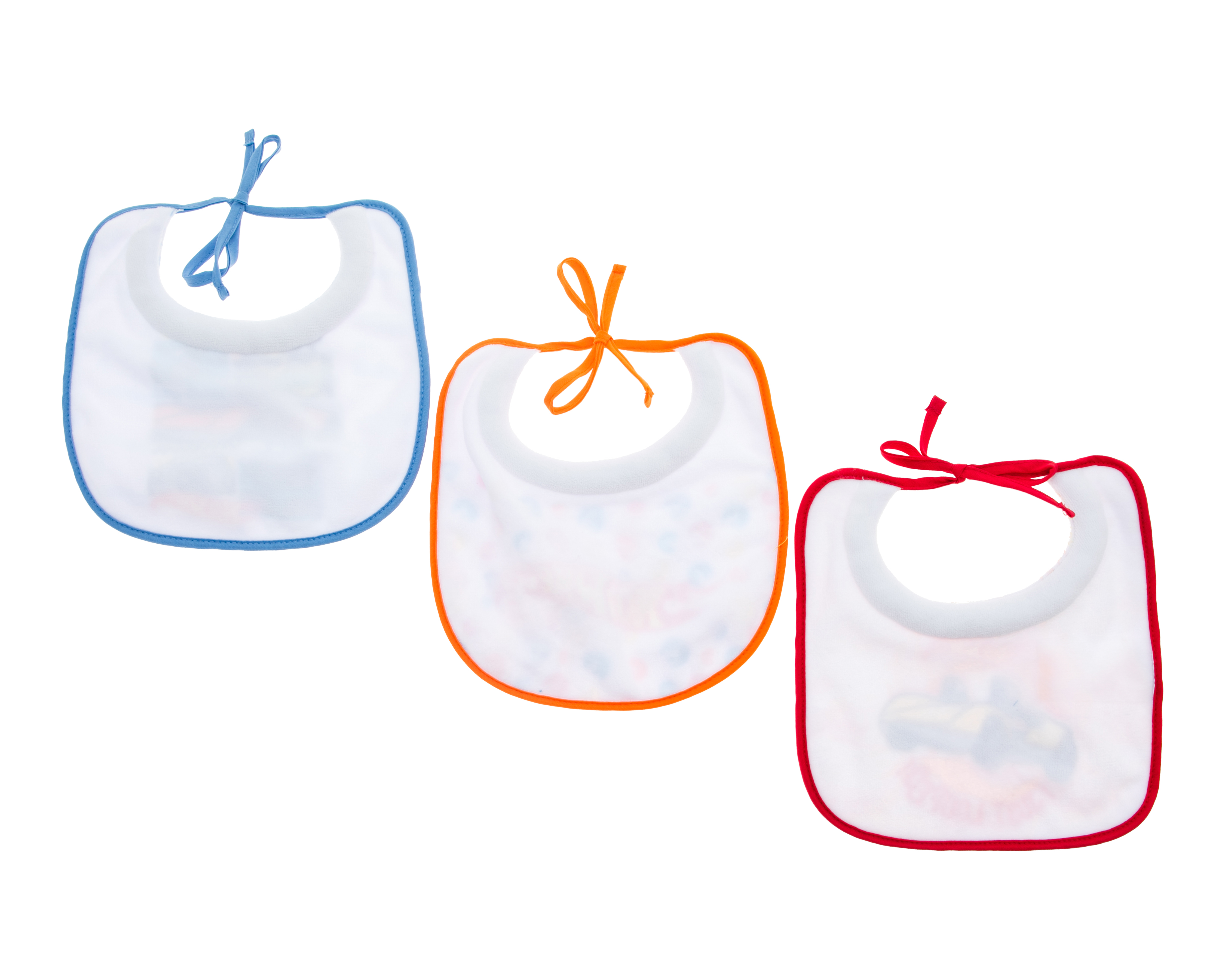 Foto 2 | Foto 2 | Baberos para Bebé Niño Hot Wheels 3 Piezas