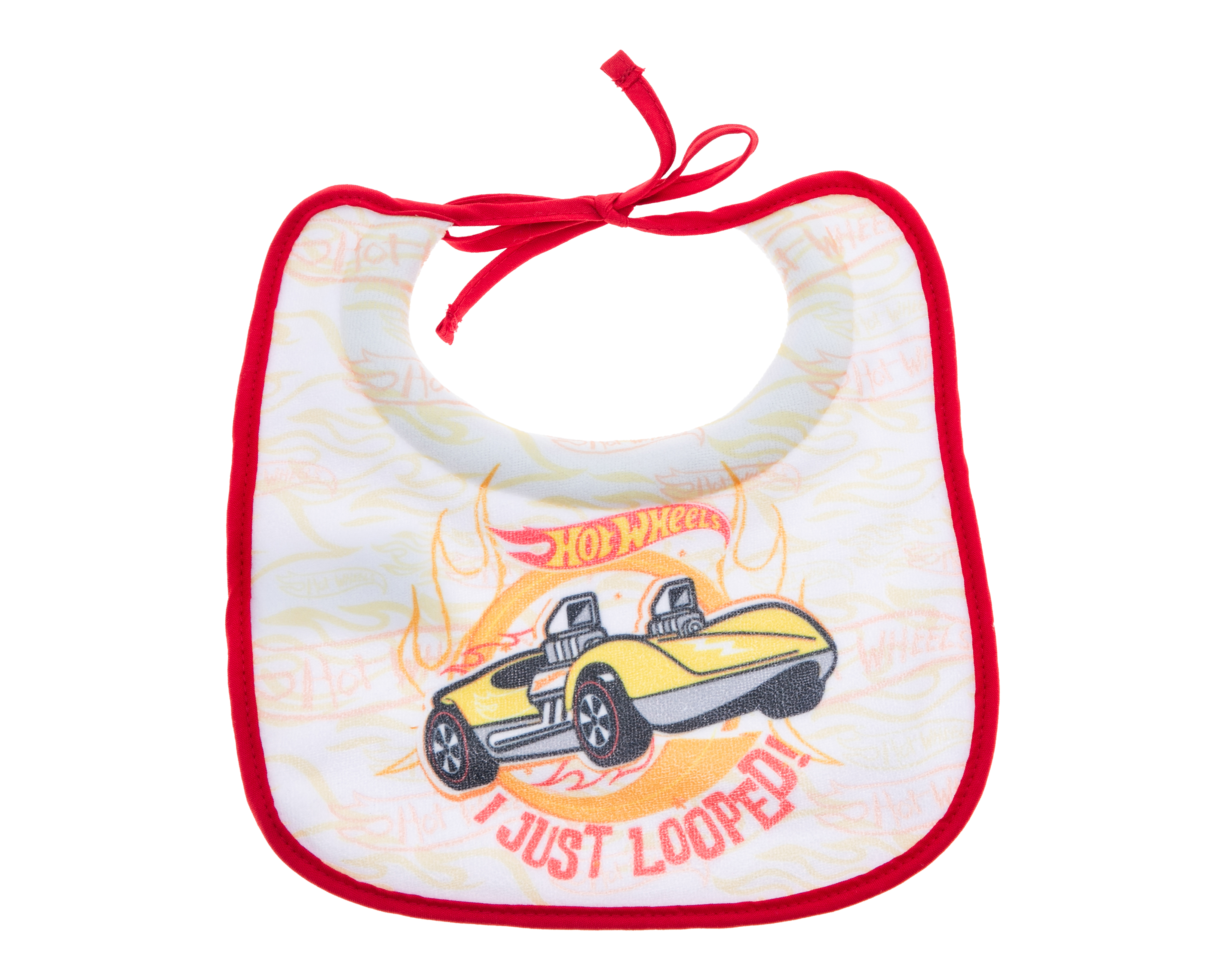 Foto 3 | Foto 3 | Baberos para Bebé Niño Hot Wheels 3 Piezas