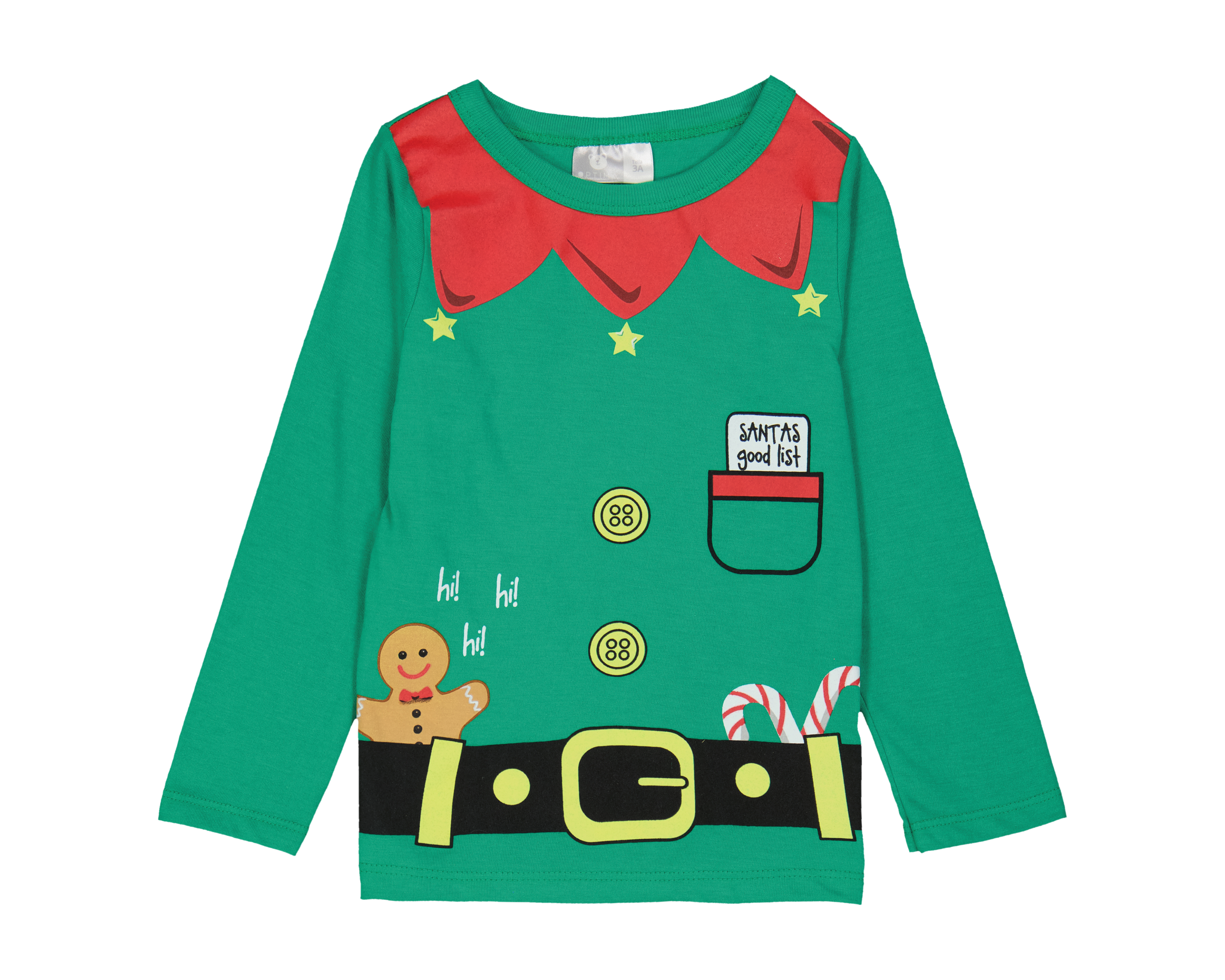 Foto 4 pulgar | Foto 3 | Disfraz de Duende Navideño Baby Optima Infantil