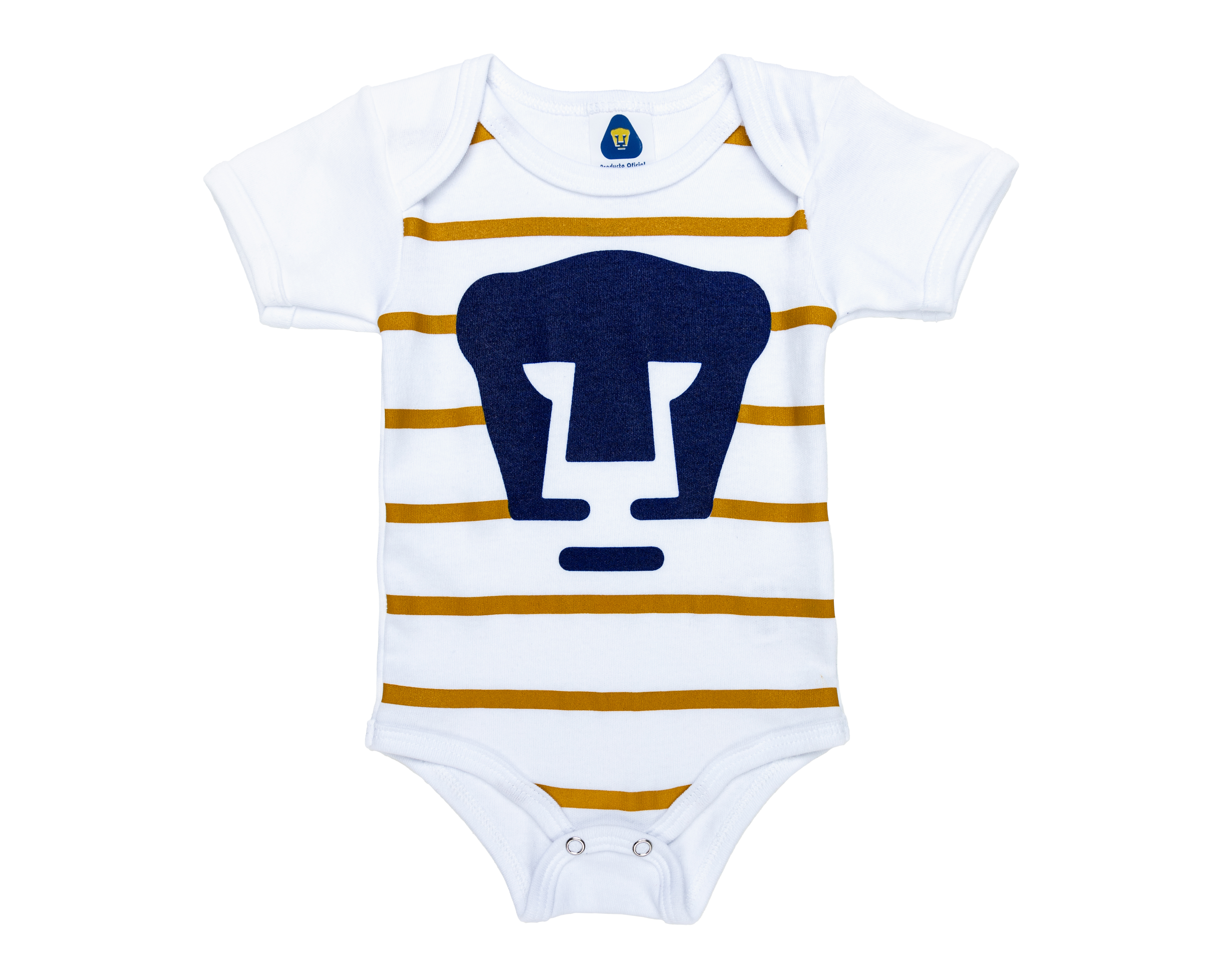Pañalero para Bebé Niño Pumas de Algodón Blanco