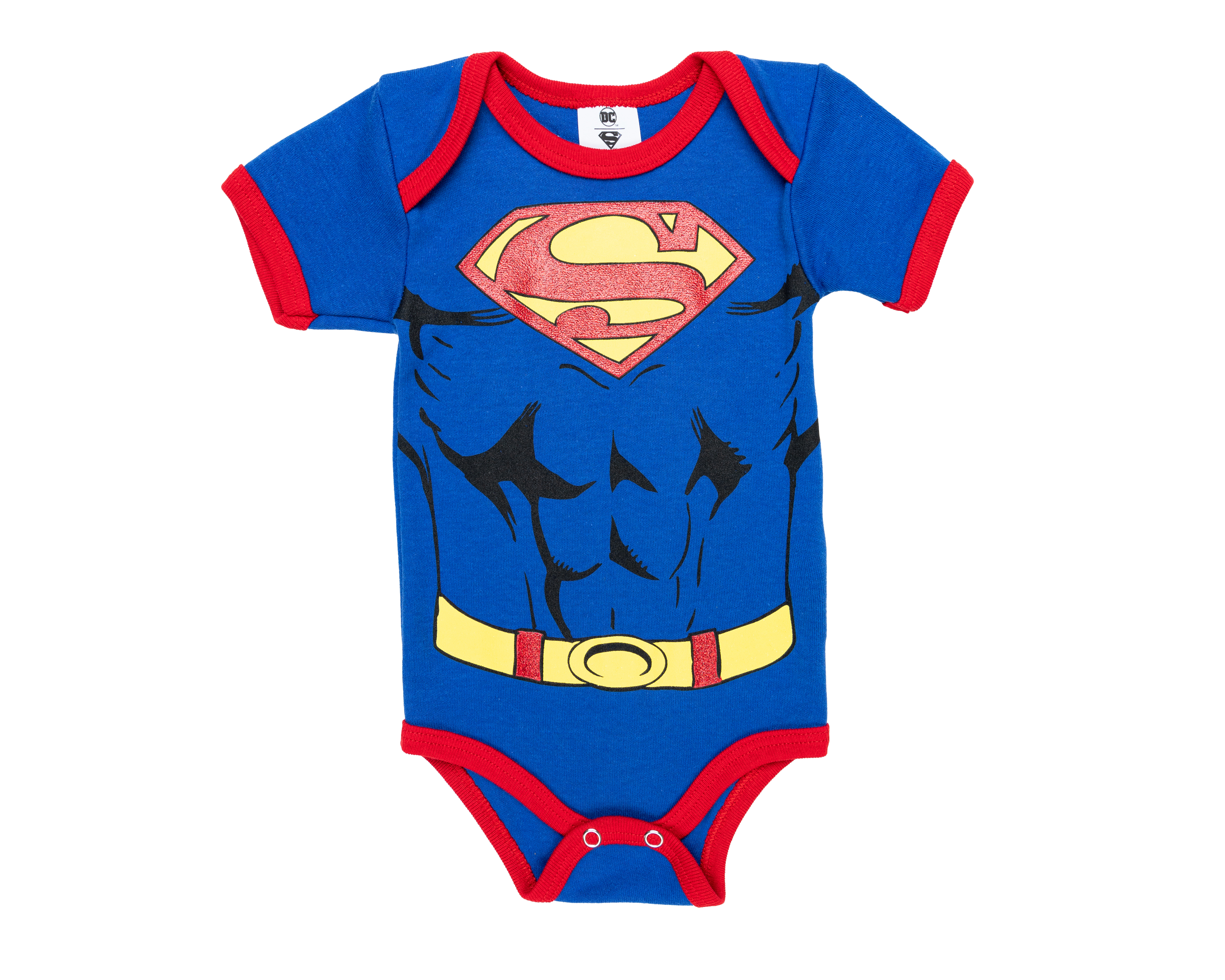 Pañalero para Bebé Niño Superman de Algodón Azul