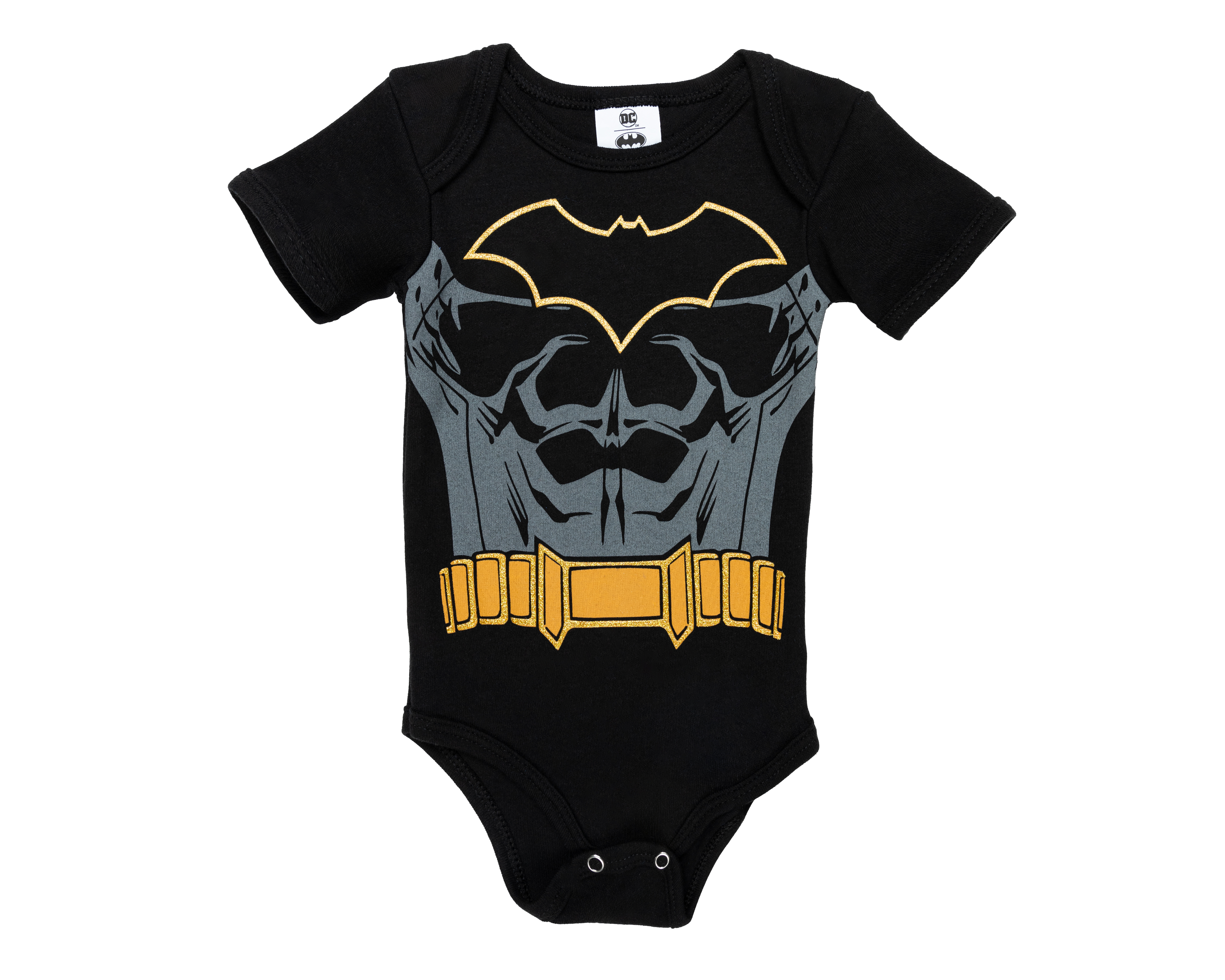 Foto 2 pulgar | Foto 1 | Pañalero para Bebé Niño Batman de Algodón Negro