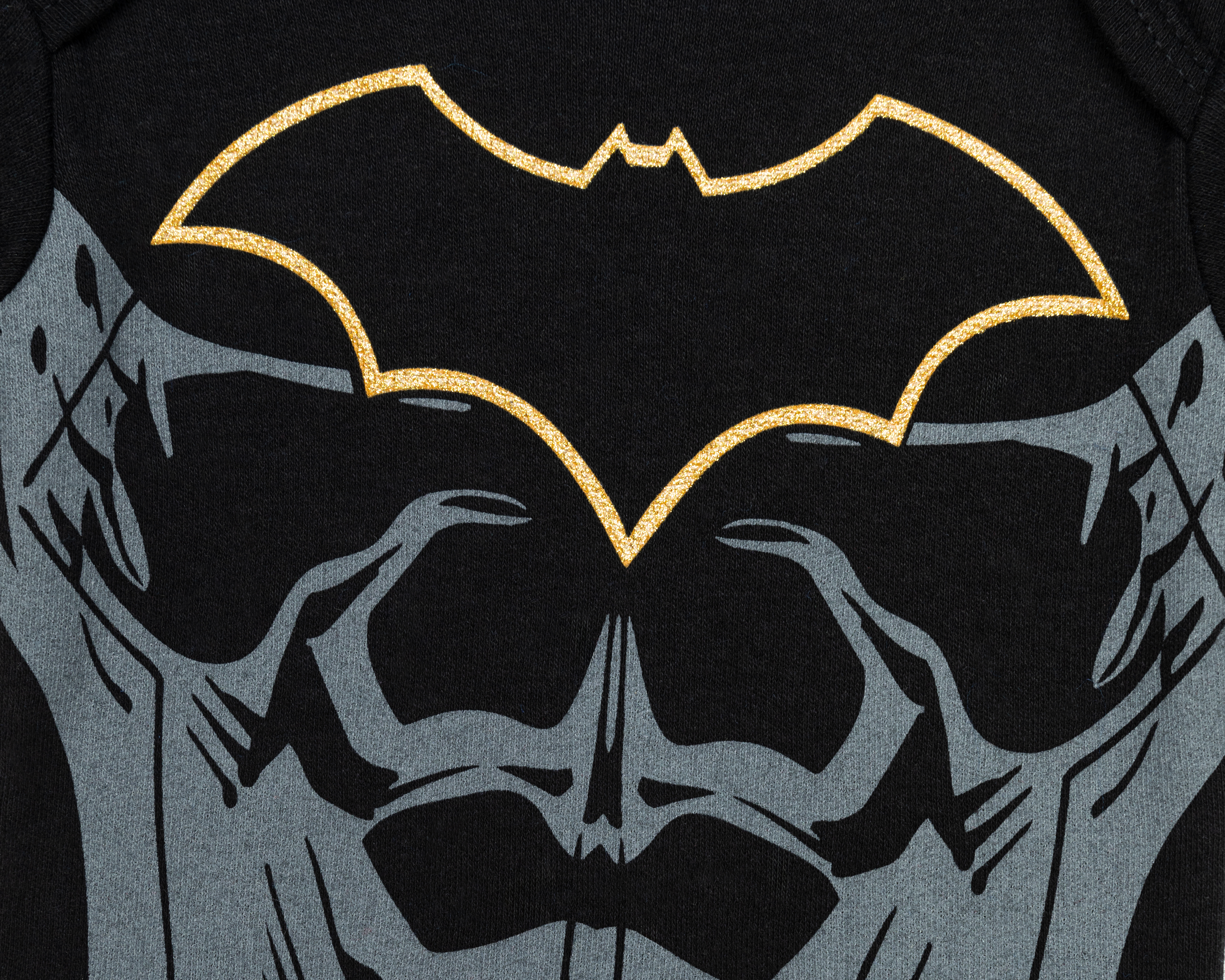 Foto 3 | Foto 3 | Pañalero para Bebé Niño Batman de Algodón Negro