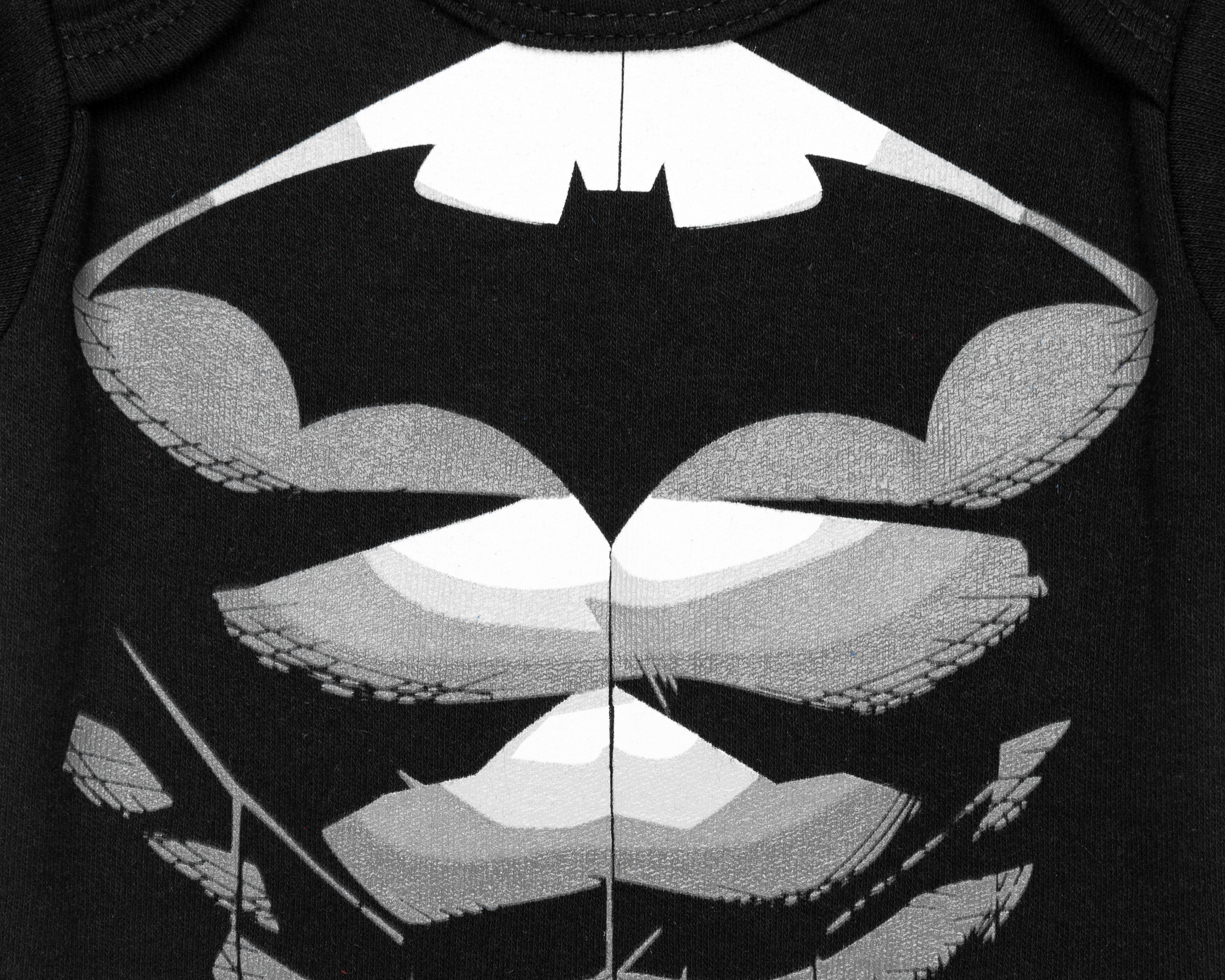 Foto 3 | Foto 3 | Pañalero para Bebé Niño Batman de Algodón Negro