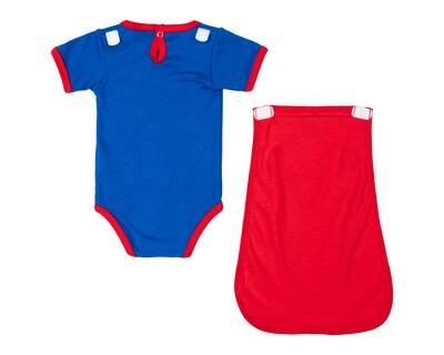 Foto 2 | Foto 2 | Pañalero para Bebé Niño Superman de Algodón con Capa