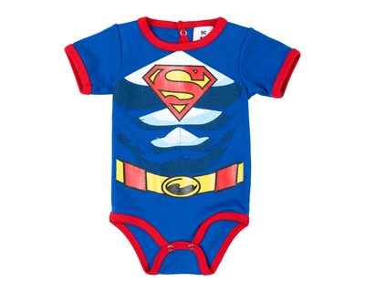 Foto 3 | Foto 3 | Pañalero para Bebé Niño Superman de Algodón con Capa