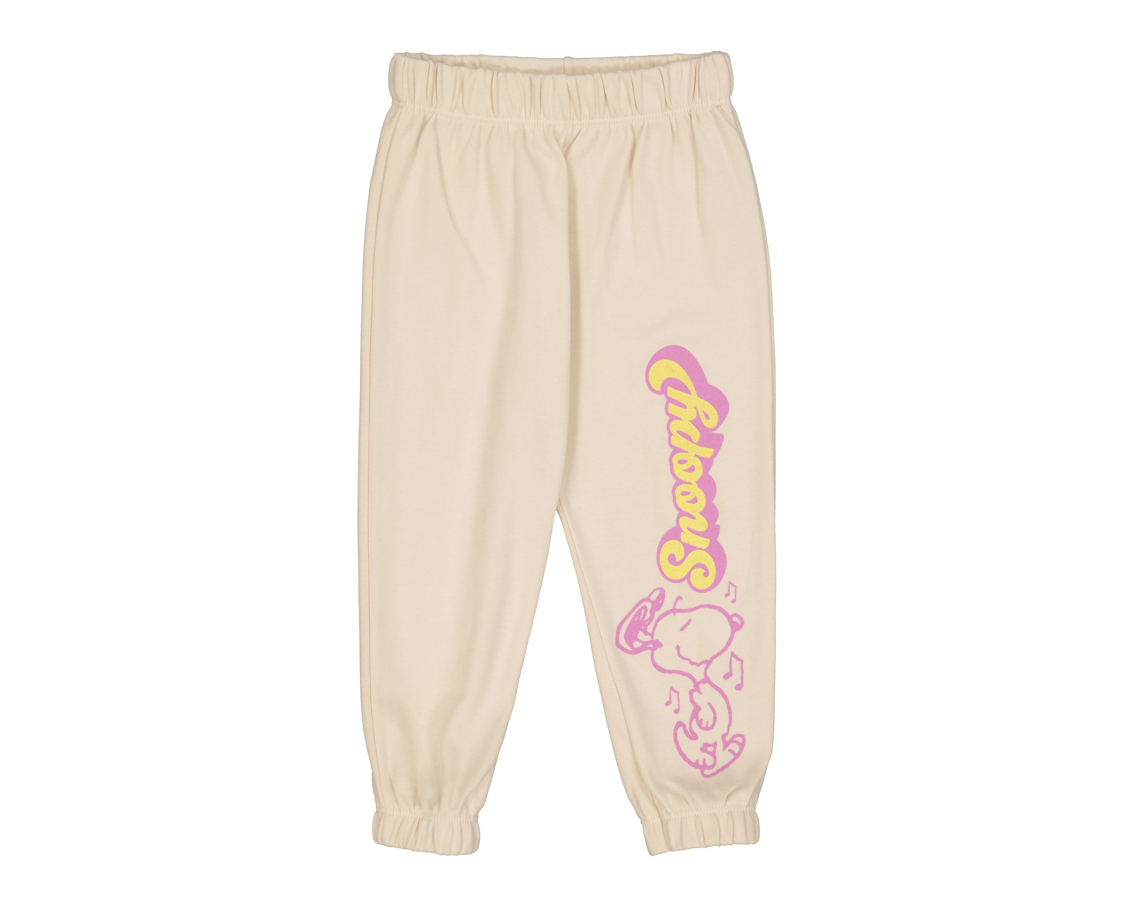 Foto 2 pulgar | Foto 1 | Jogger para Bebé Niña Peanuts de Algodón Beige