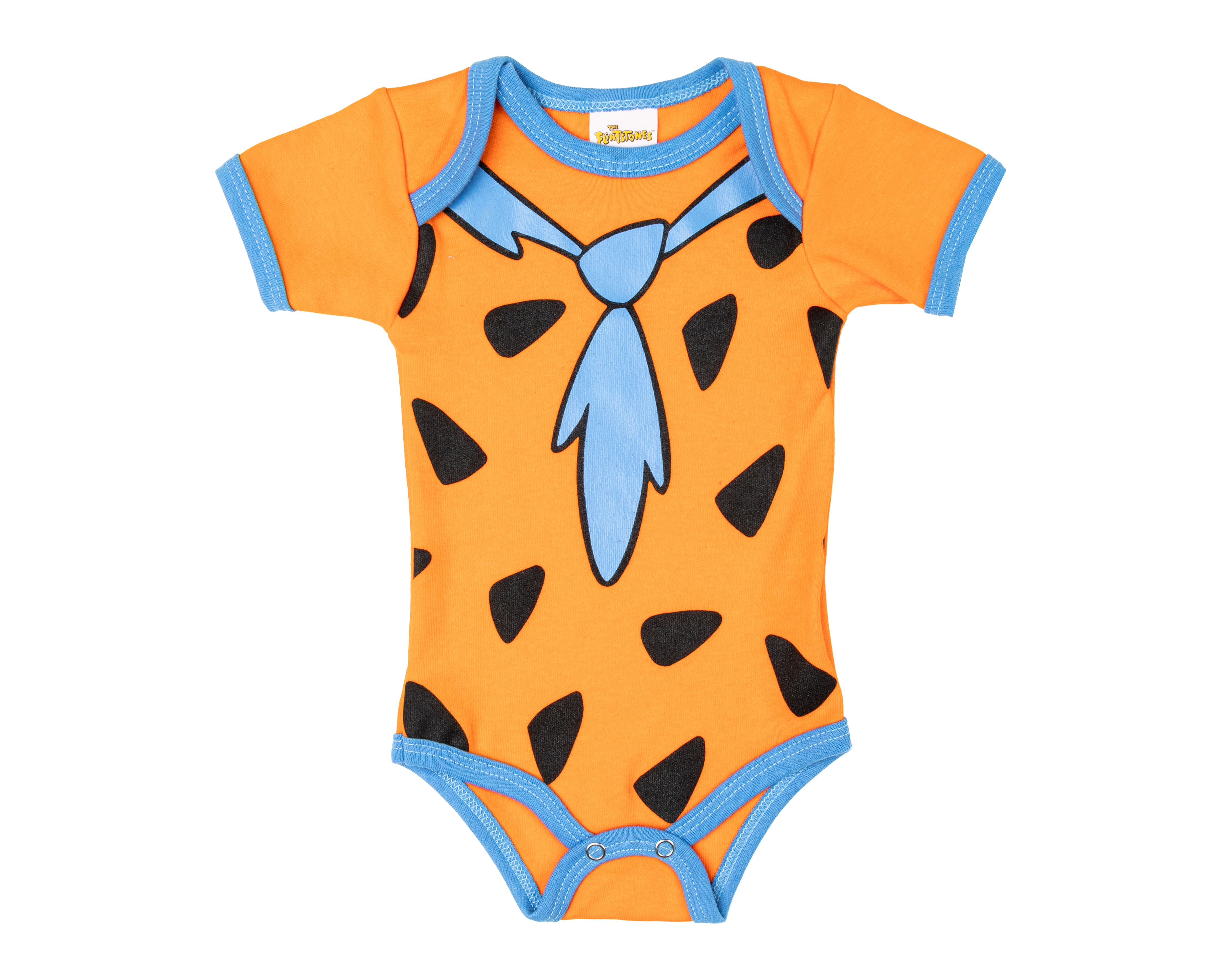 Foto 2 pulgar | Foto 1 | Pañalero para Bebé Niño The Flinstones de Algodón Anaranjado