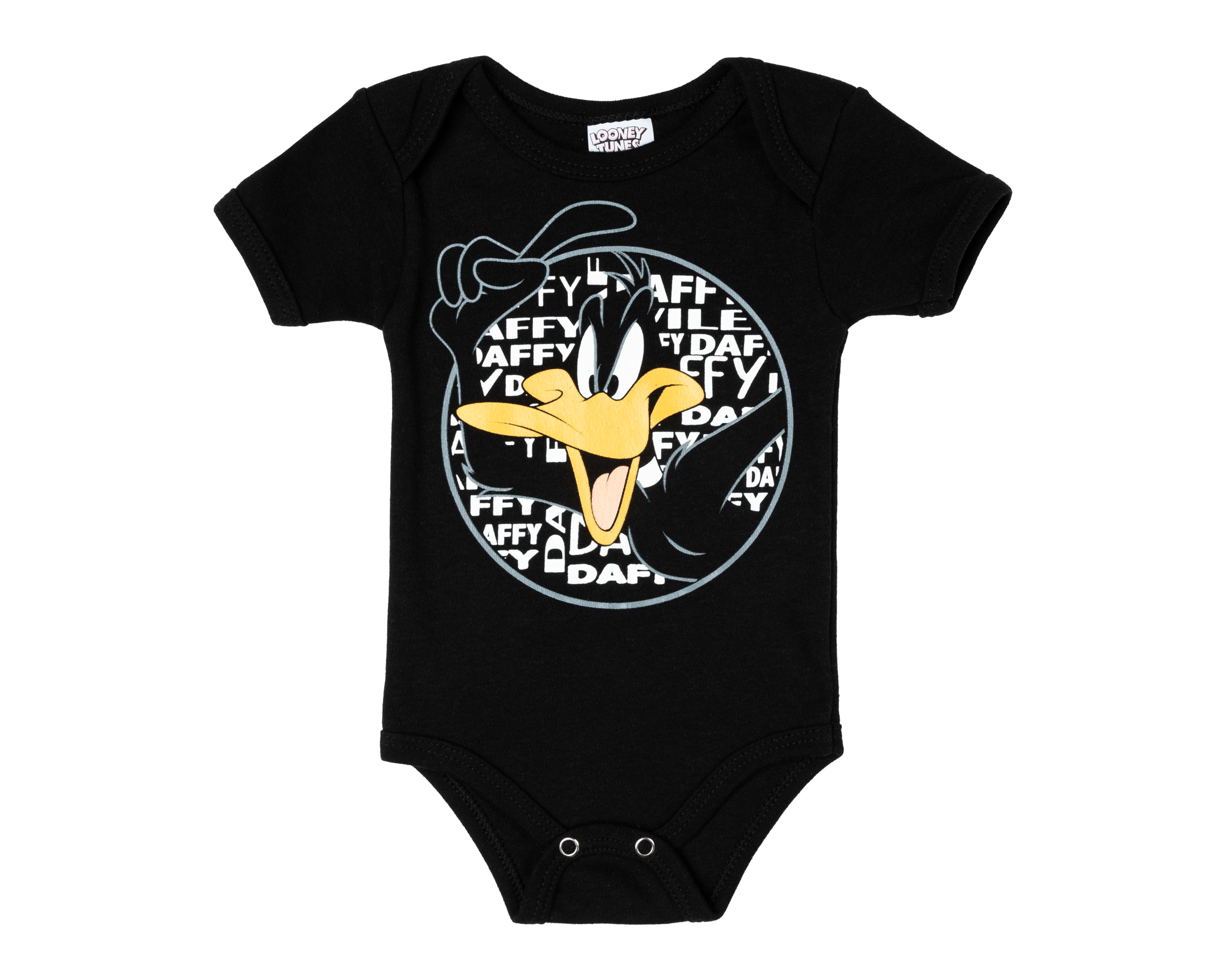 Foto 2 pulgar | Foto 1 | Pañalero para Bebé Niño Looney Tunes de Algodón Negro