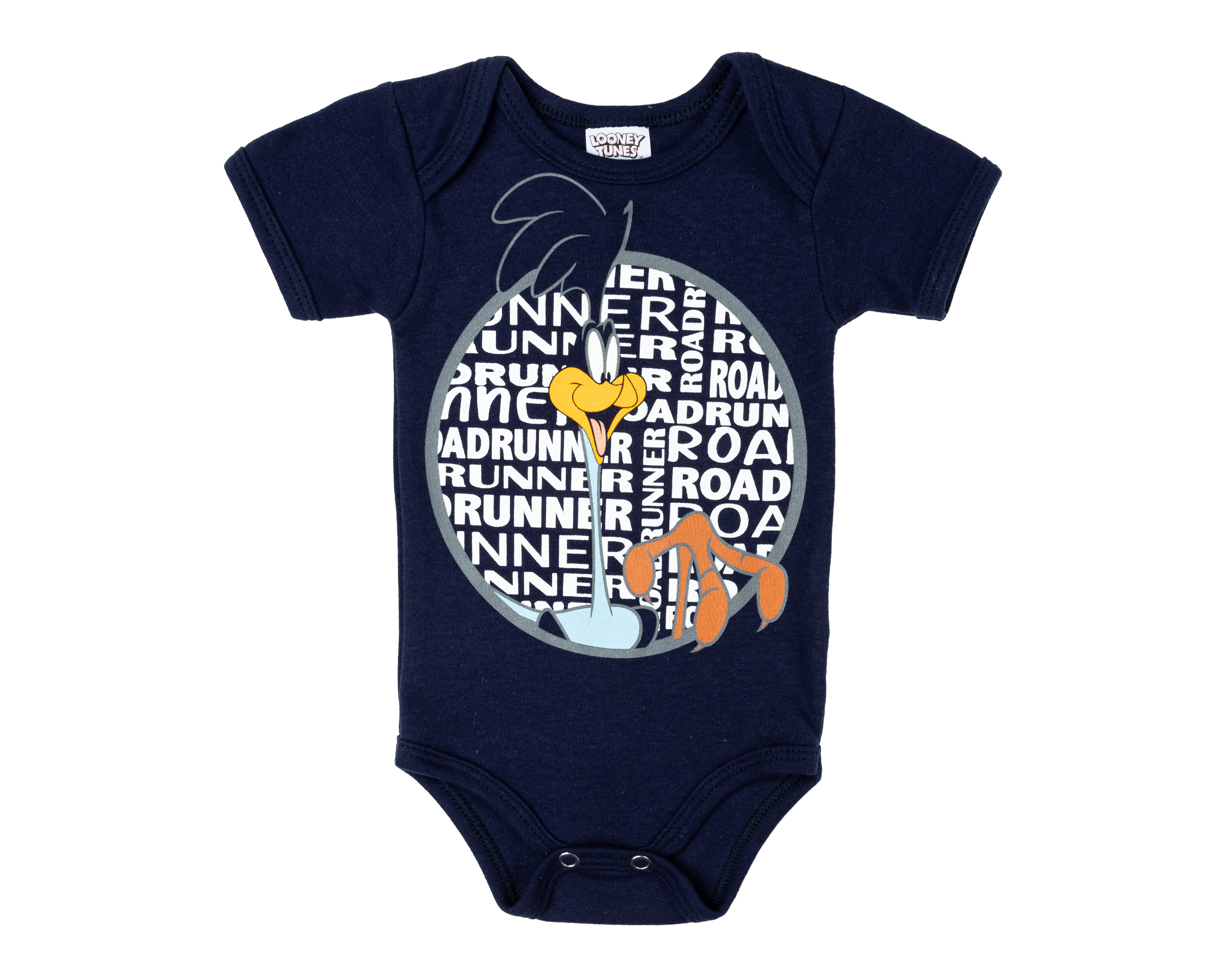 Foto 3 pulgar | Foto 2 | Pañalero para Bebé Niño Looney Tunes de Algodón Azul Marino