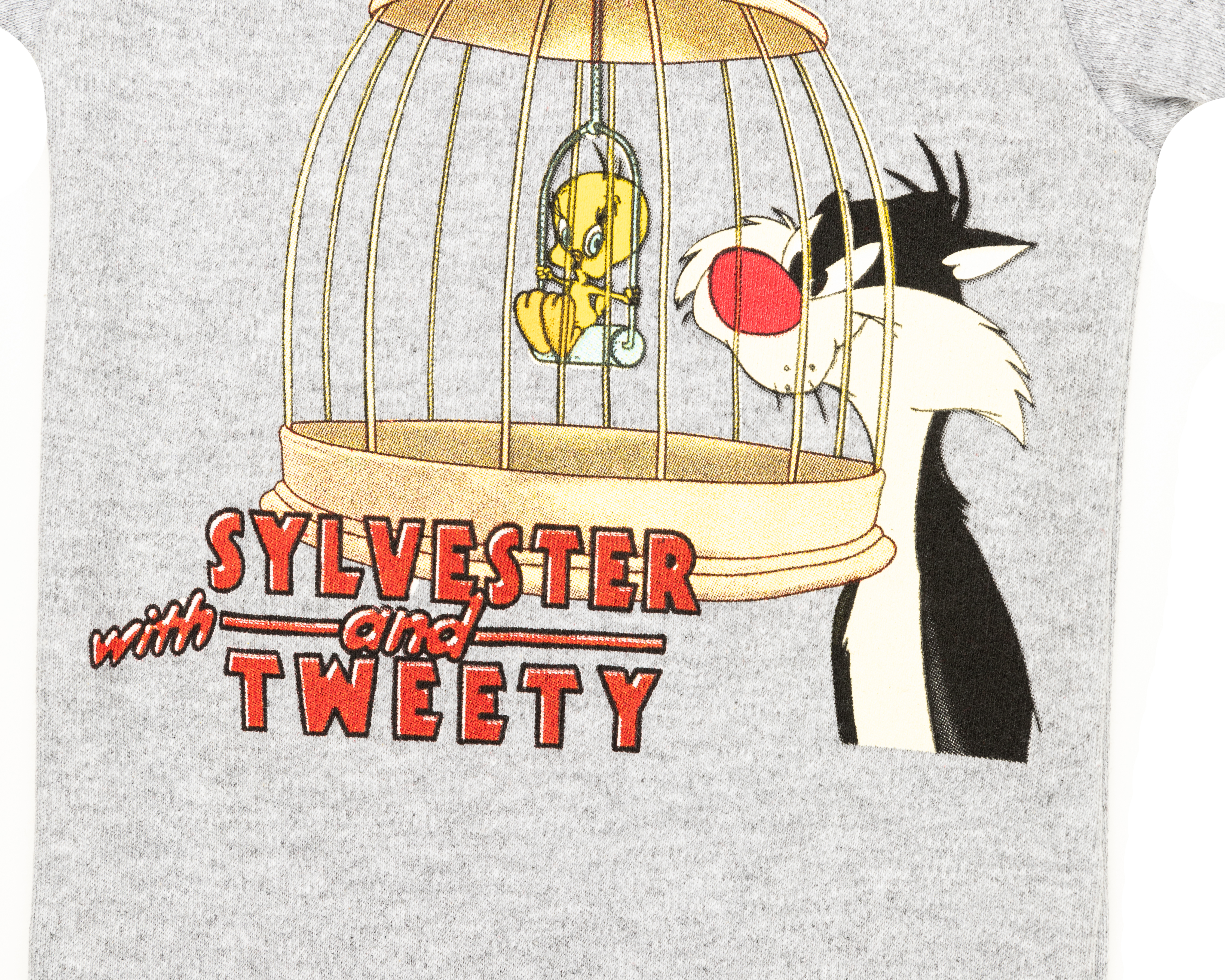 Foto 4 pulgar | Foto 3 | Pañalero para Bebé Niño Looney Tunes de Algodón Gris