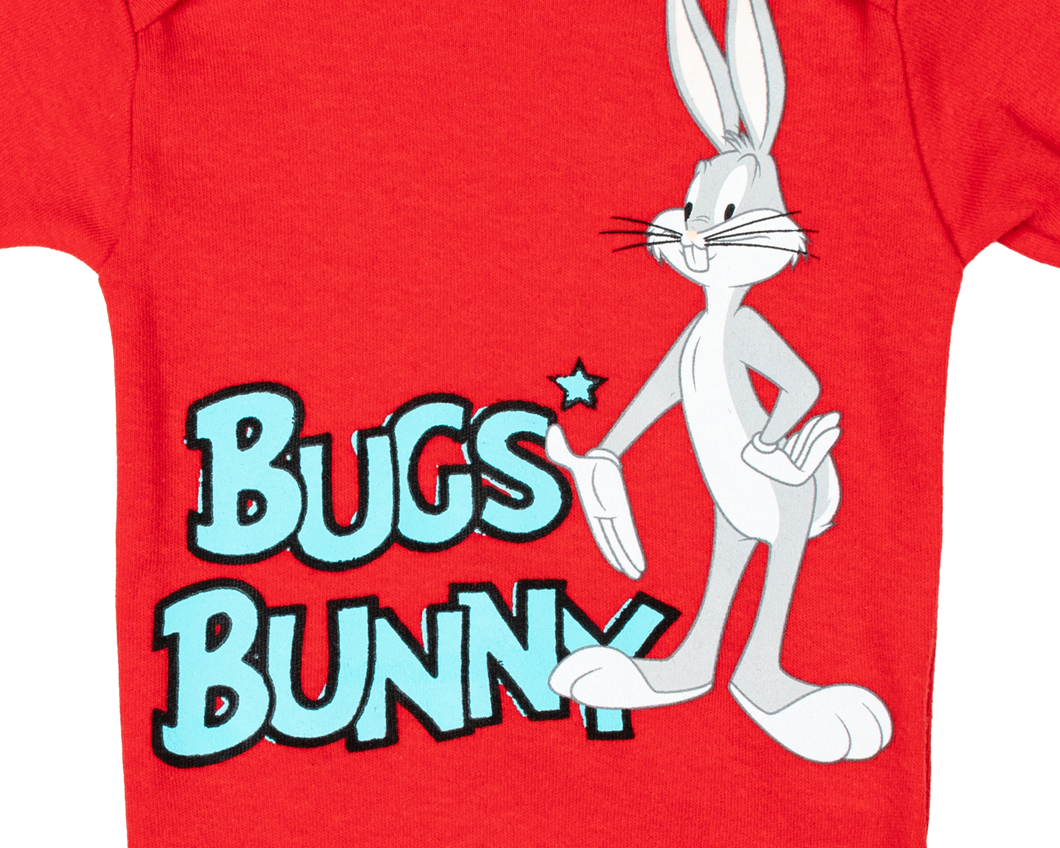 Foto 3 | Foto 3 | Pañalero para Bebé Niño Looney Tunes de Algodón Rojo