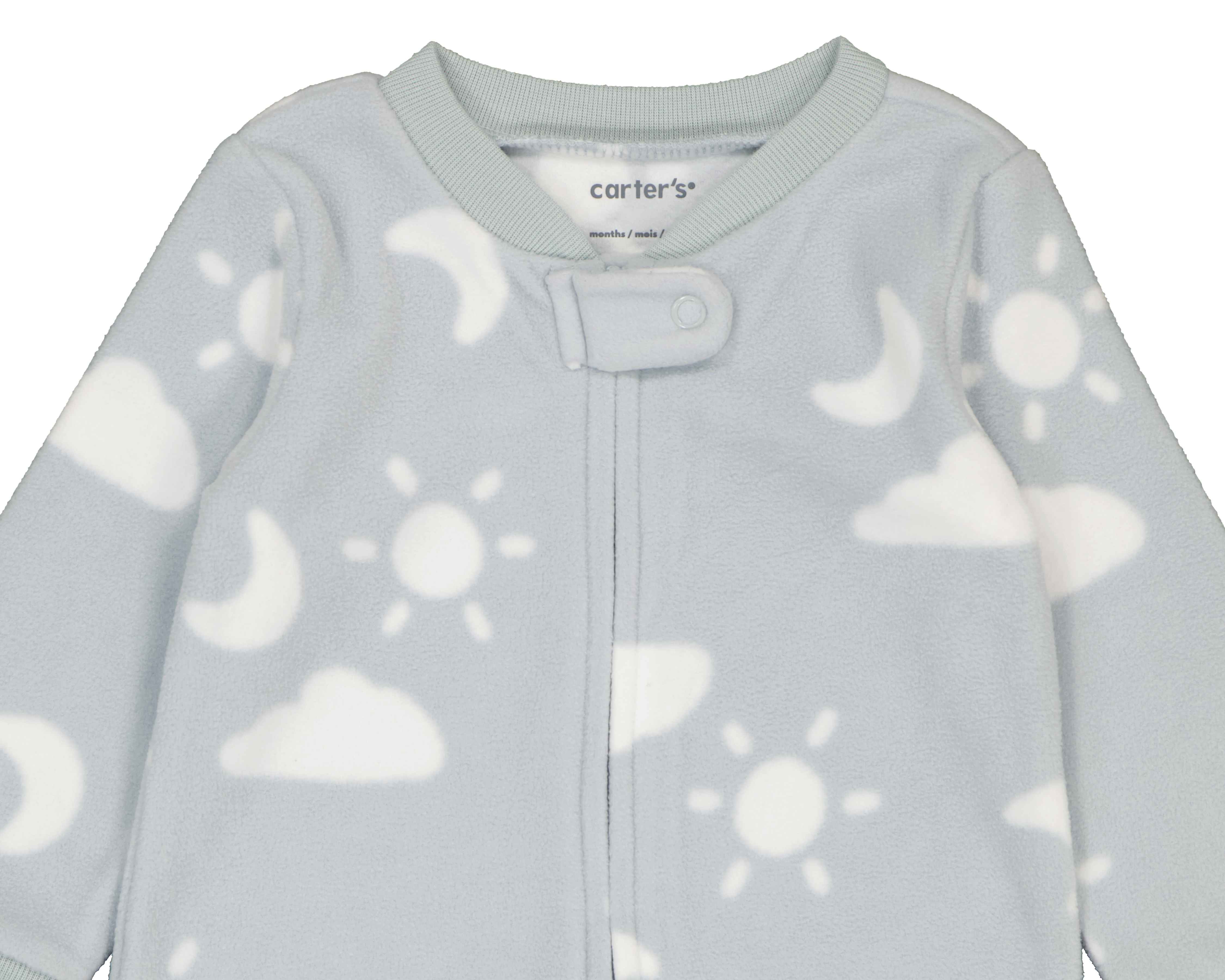 Foto 3 | Foto 3 | Mameluco para Bebé Carter's Gris