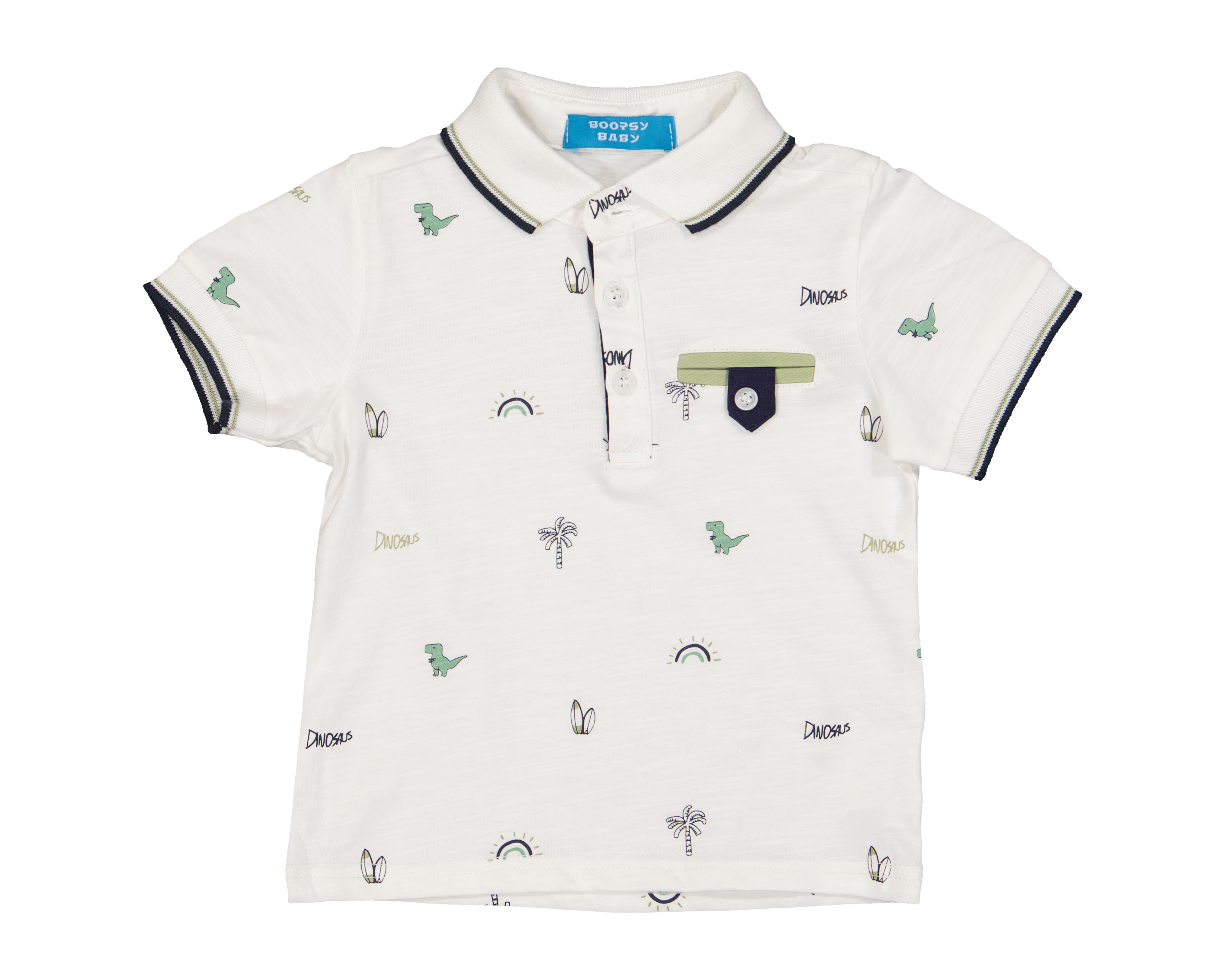 Foto 4 pulgar | Foto 3 | Short y Playera de Algodón para Bebé Niño Boopsy