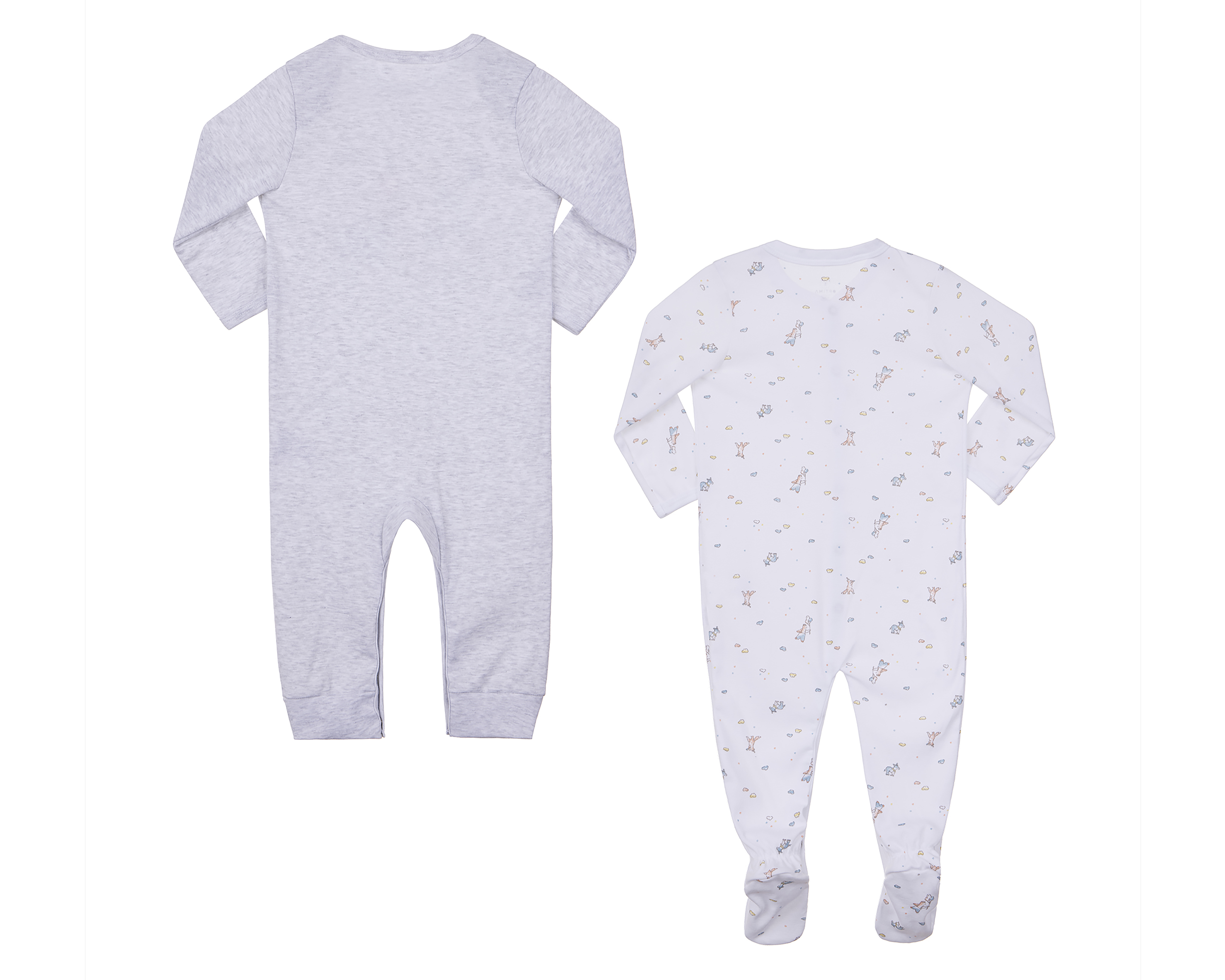 Foto 3 pulgar | Foto 2 | Mameluco para Bebé Baby Optima de Algodón 2 Piezas