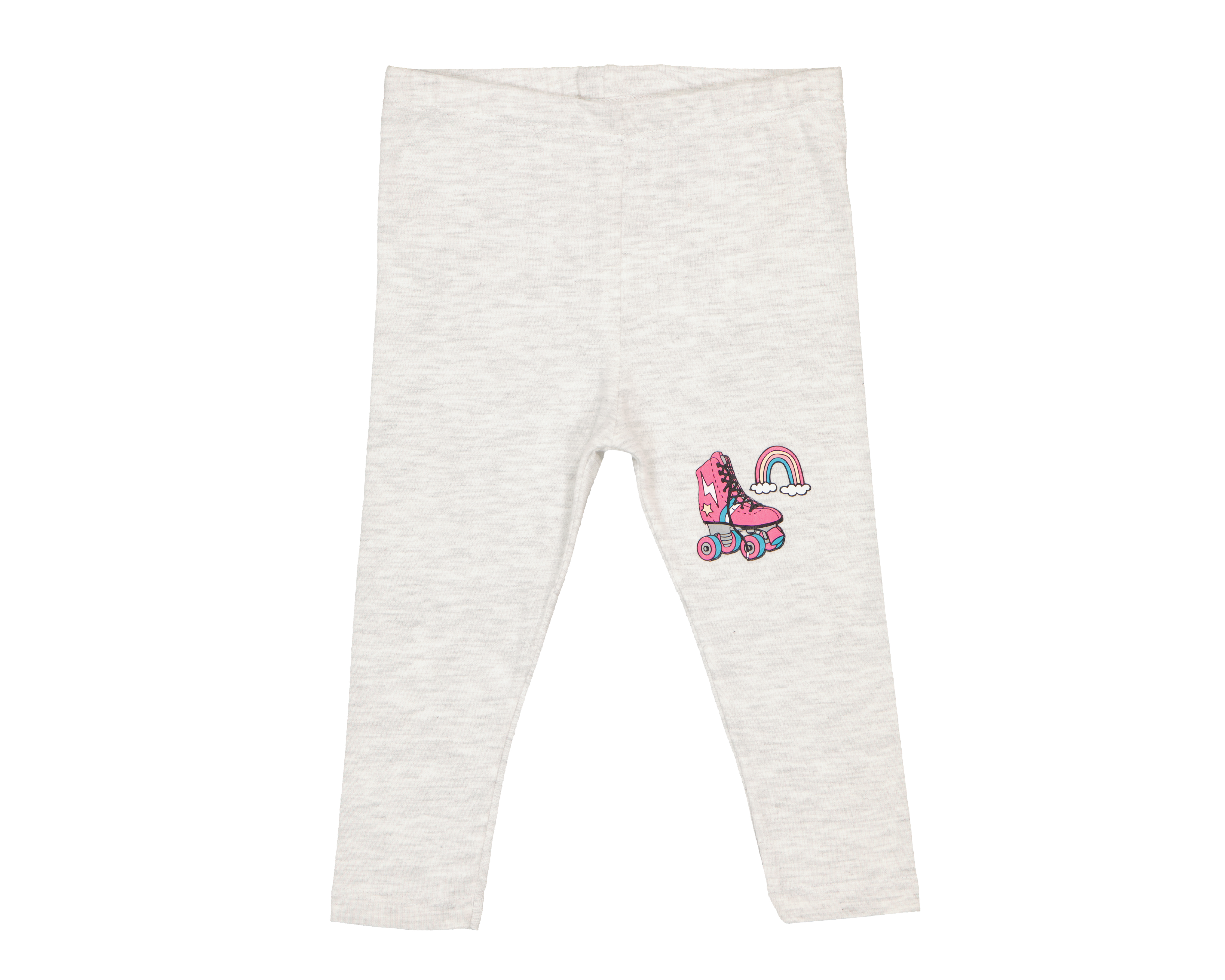 Foto 2 pulgar | Foto 1 | Pantalón para Bebé Niña Baby Óptima de Algodón Gris