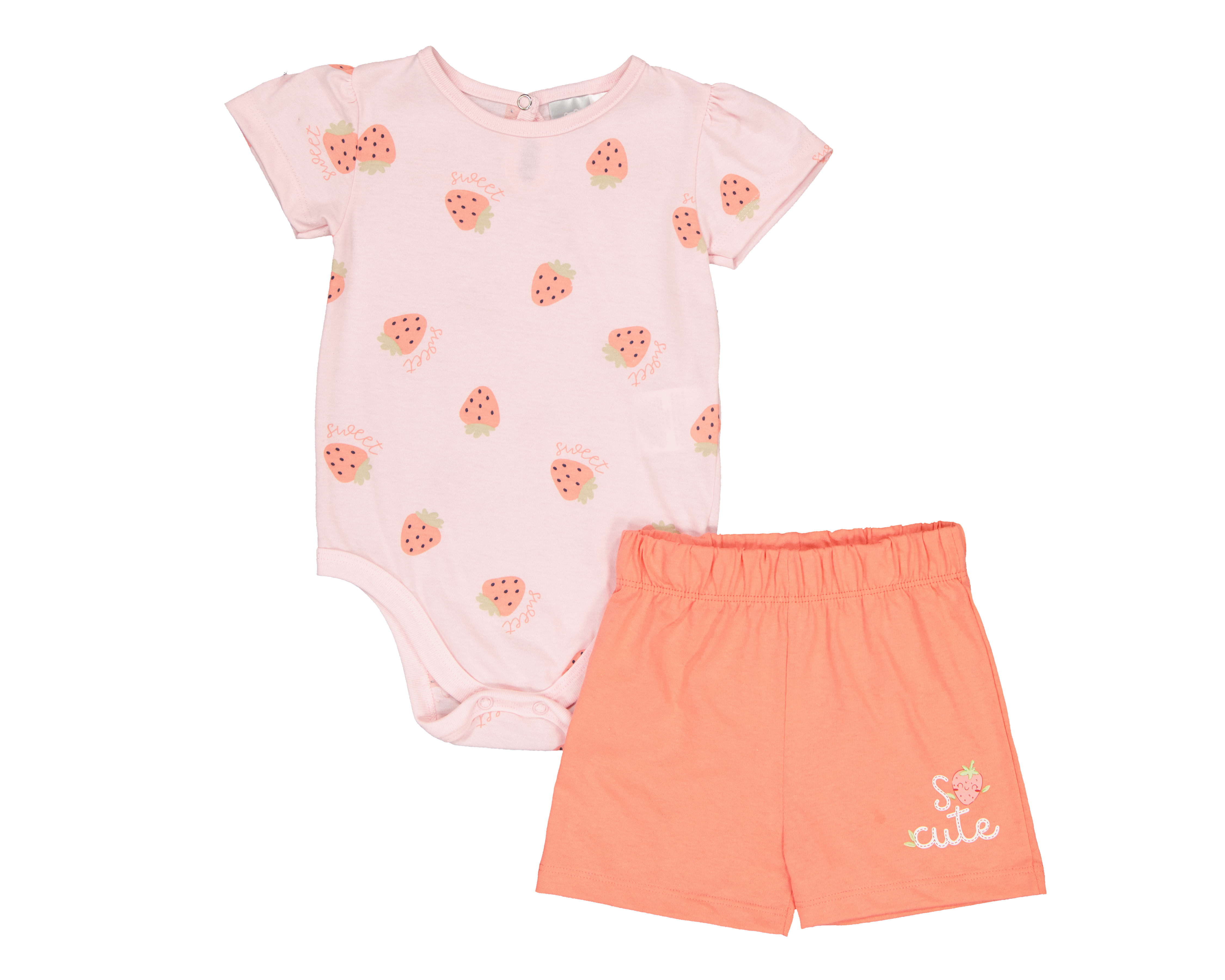 Foto 2 pulgar | Foto 1 | Pañalero y Short para Bebé Niña Baby Óptima