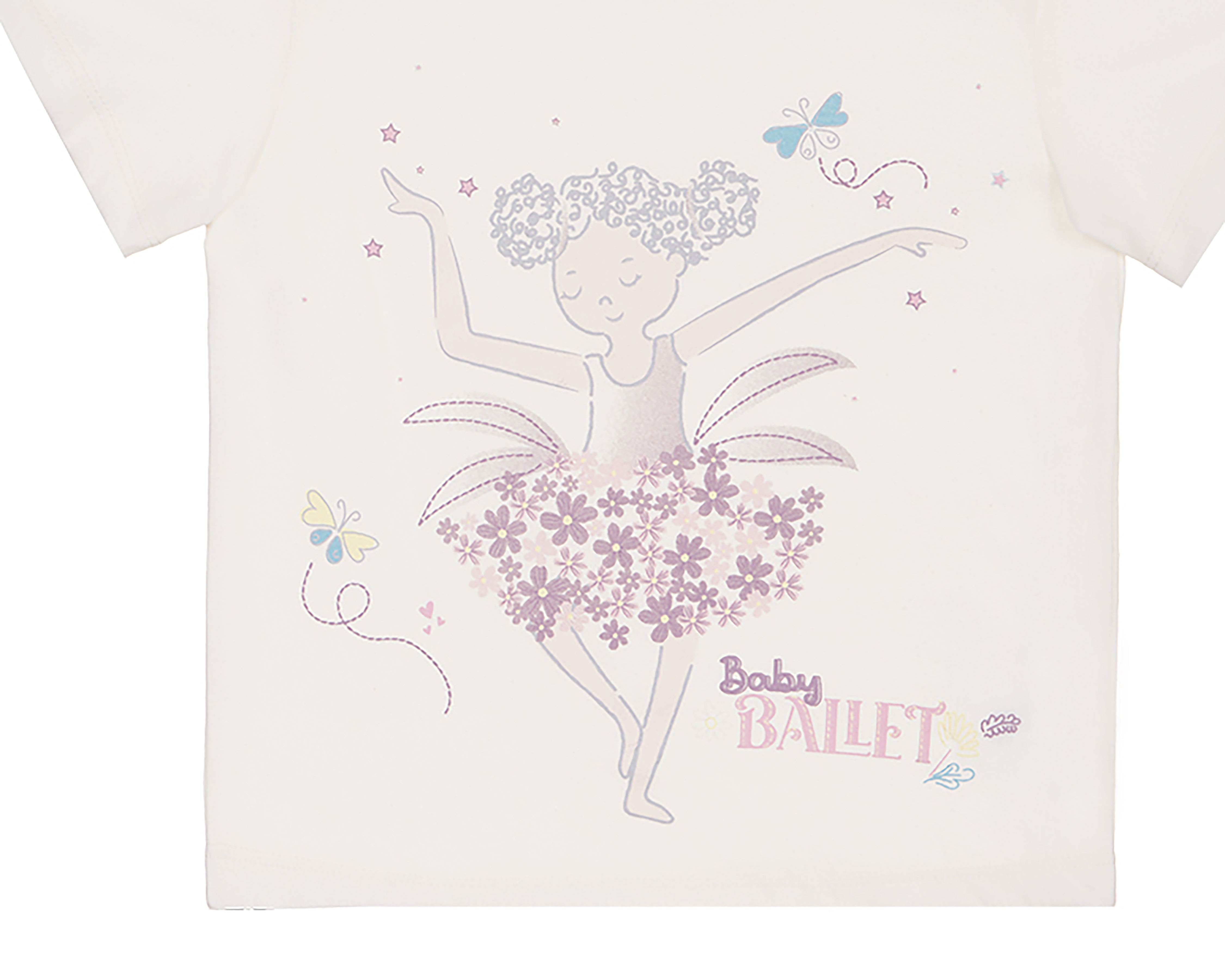 Foto 4 pulgar | Foto 3 | Playera y Falda para Bebé Niña Baby Optima