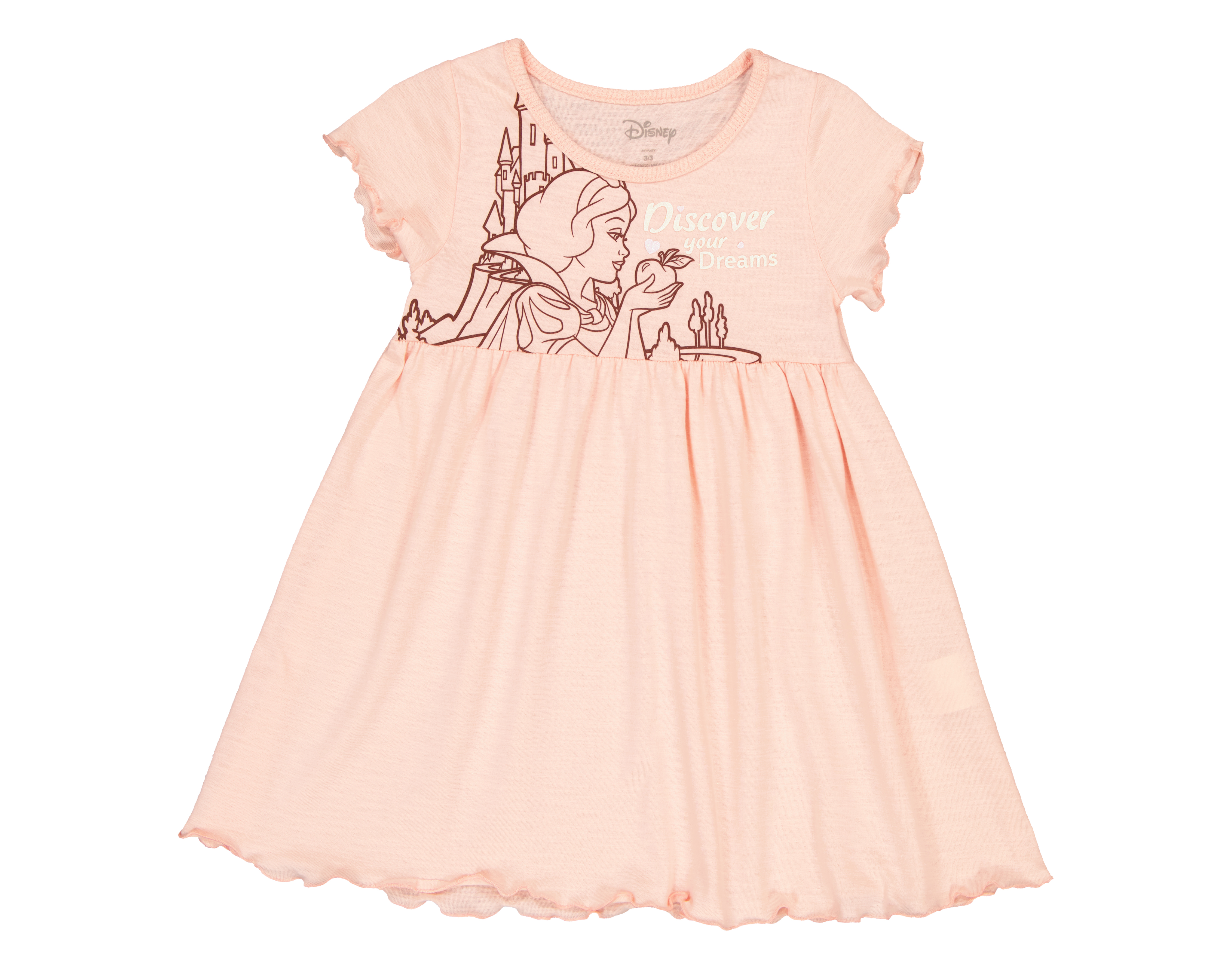 Foto 2 pulgar | Foto 1 | Vestido para Bebé Niña Disney de Algodón Estampado