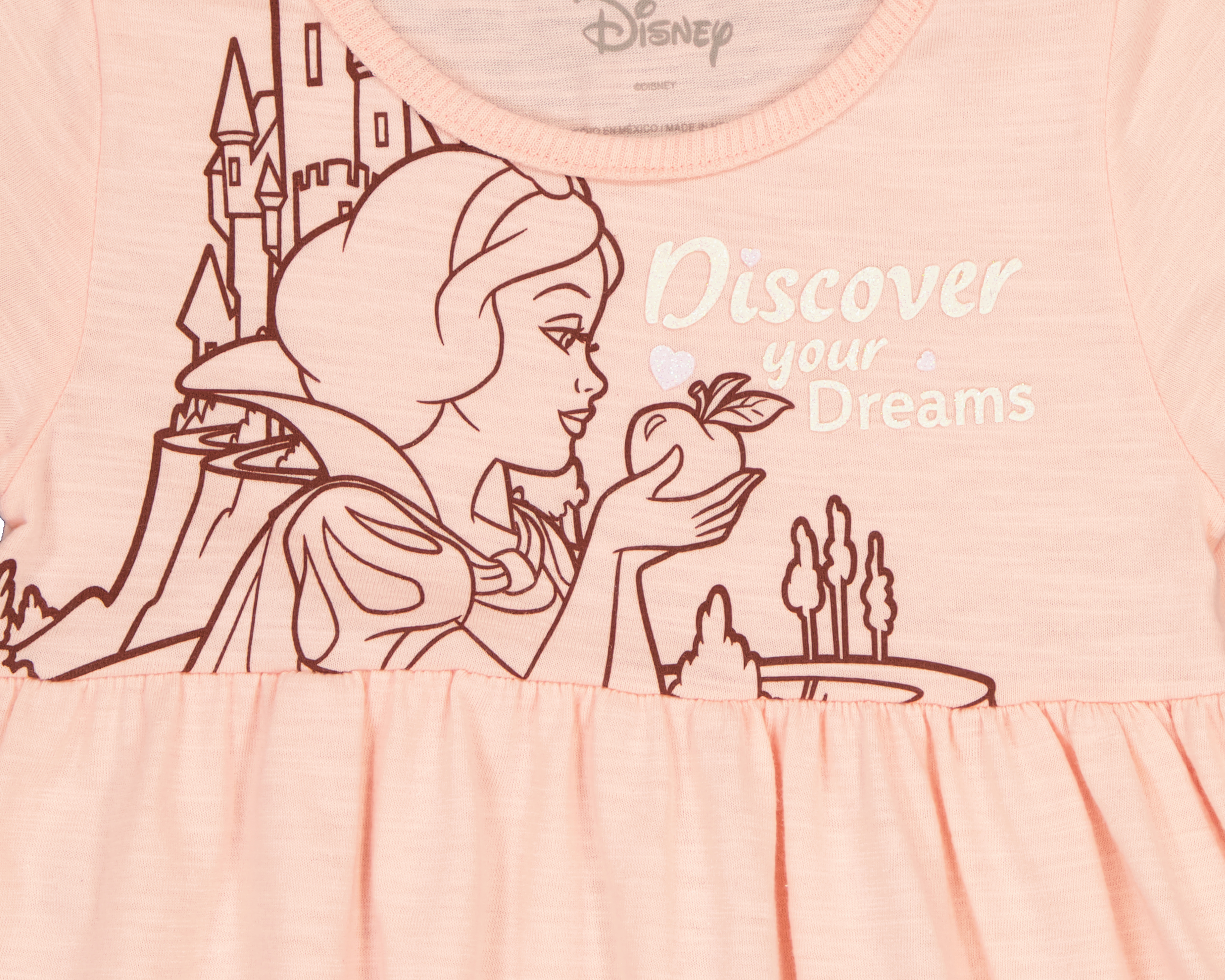 Foto 3 | Foto 3 | Vestido para Bebé Niña Disney de Algodón Estampado