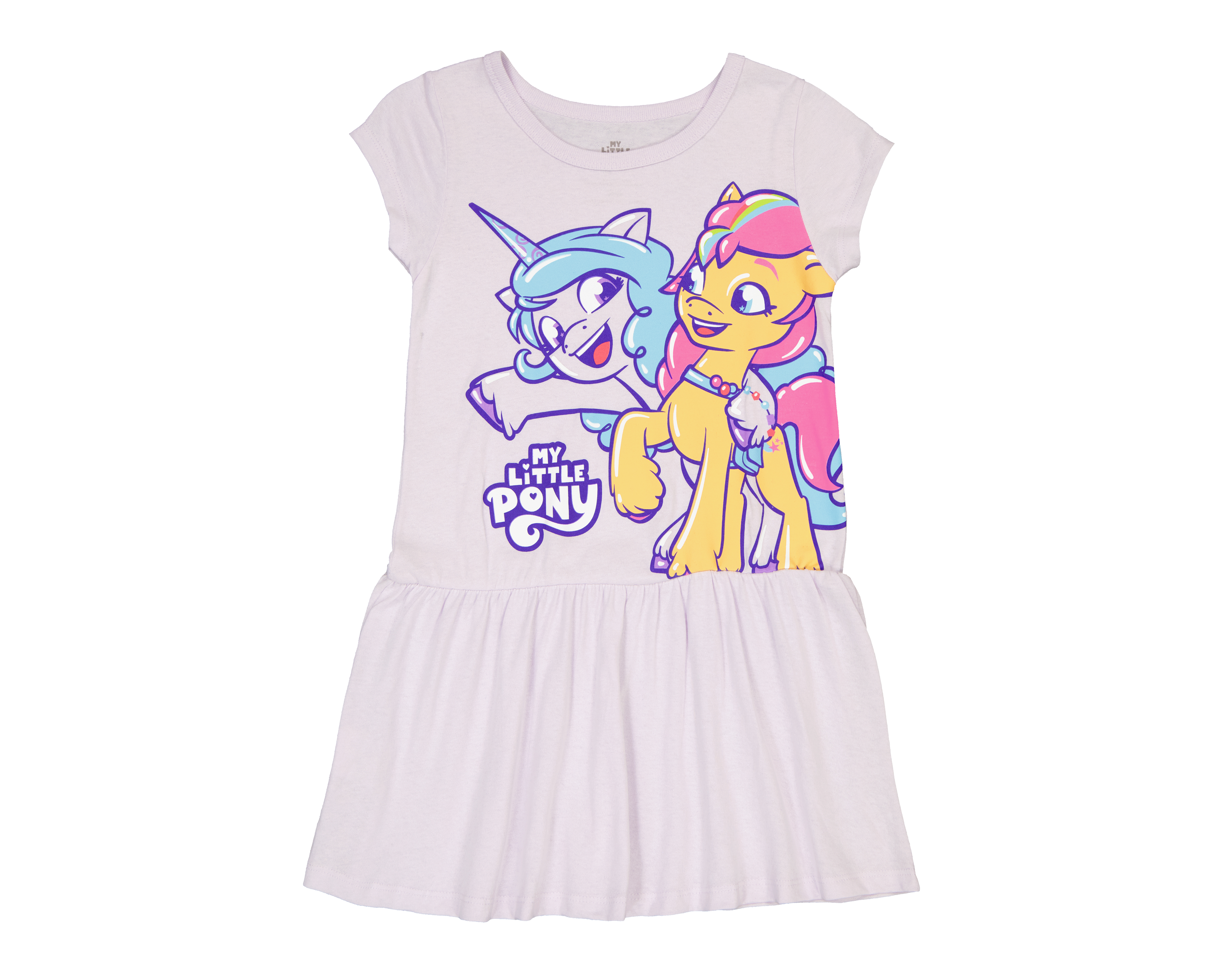 Foto 2 pulgar | Foto 1 | Vestido para Bebé Niña Little Pony de Algodón Lila