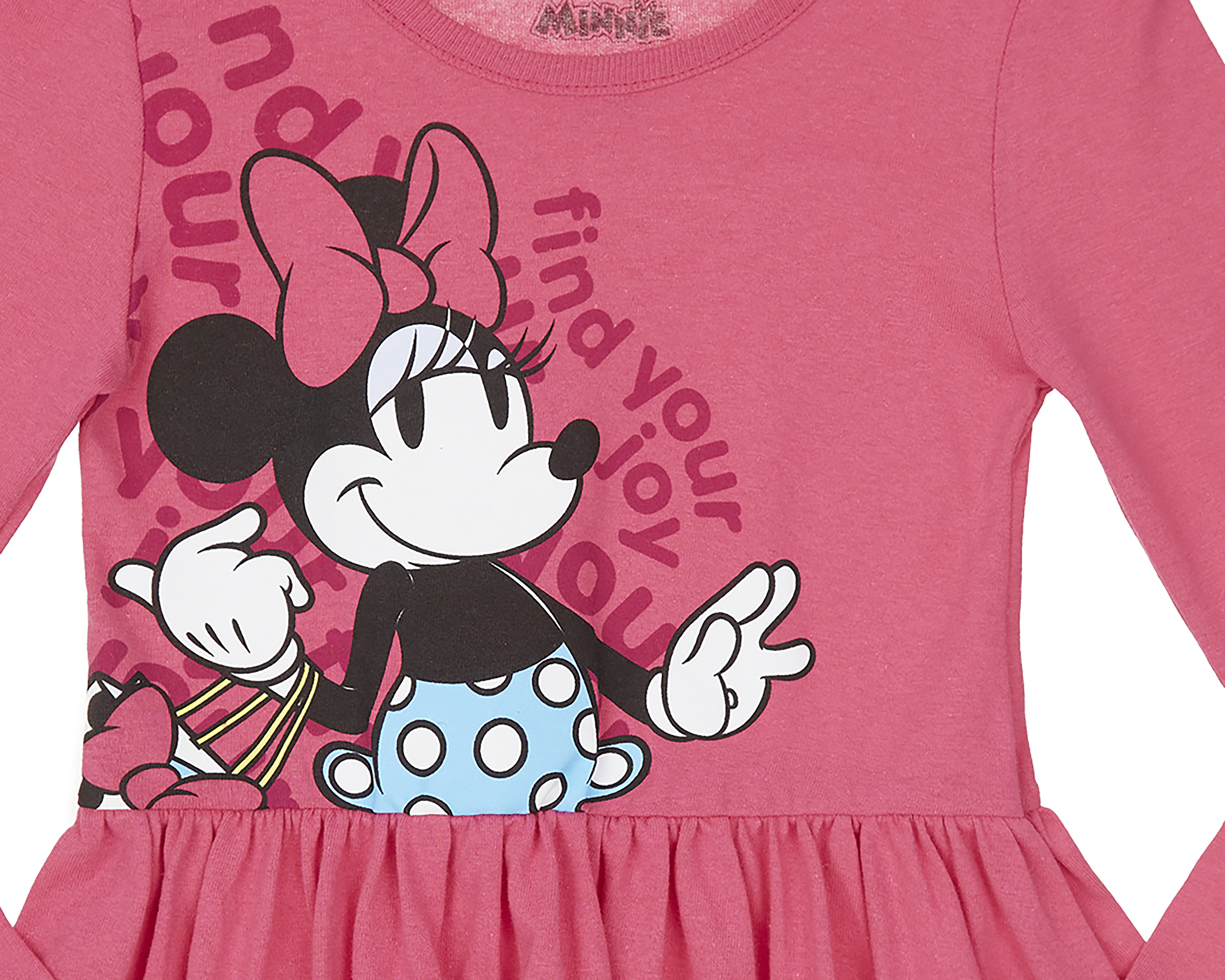 Foto 3 | Foto 3 | Vestido para Bebé Niña Disney de Algodón Estampado