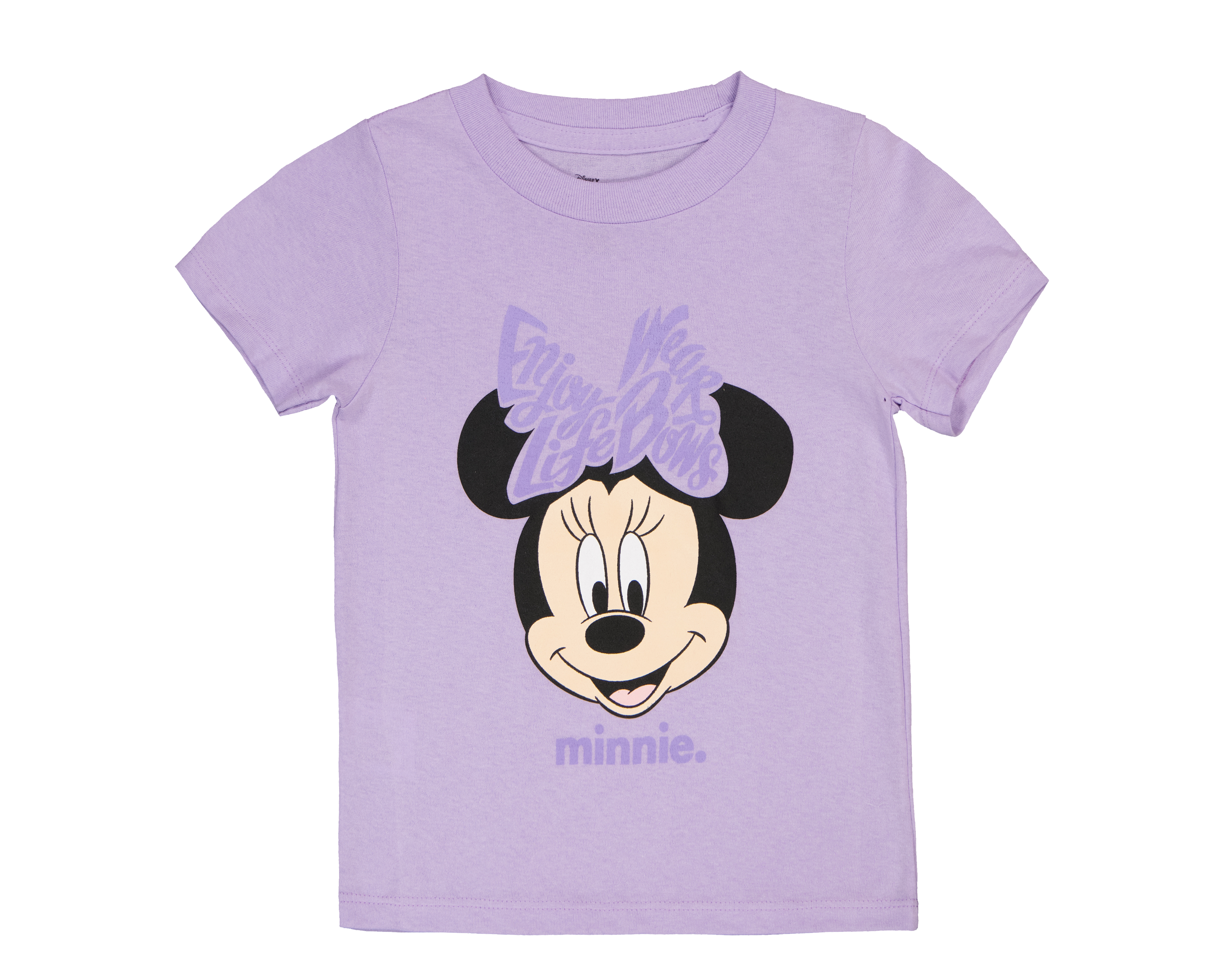 Foto 2 pulgar | Foto 1 | Playera para Bebé Niña Disney Minnie Mouse de Algodón Lila