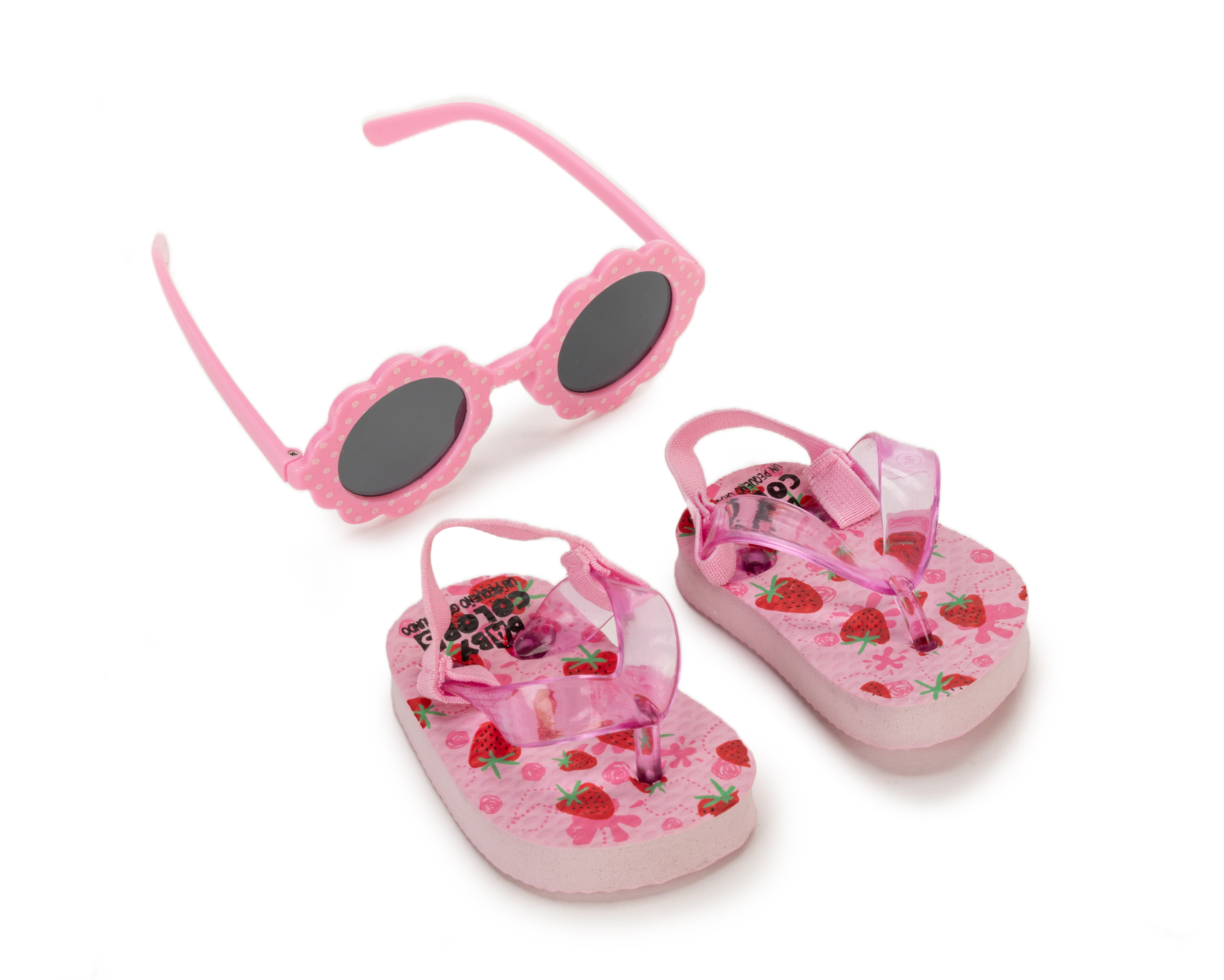 Sandalias y Lentes de Sol Baby Colors para Bebé Niña