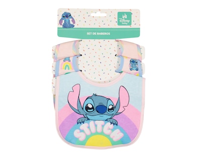 Foto 5 | Foto 5 | Babero para Bebé Disney 3 Piezas