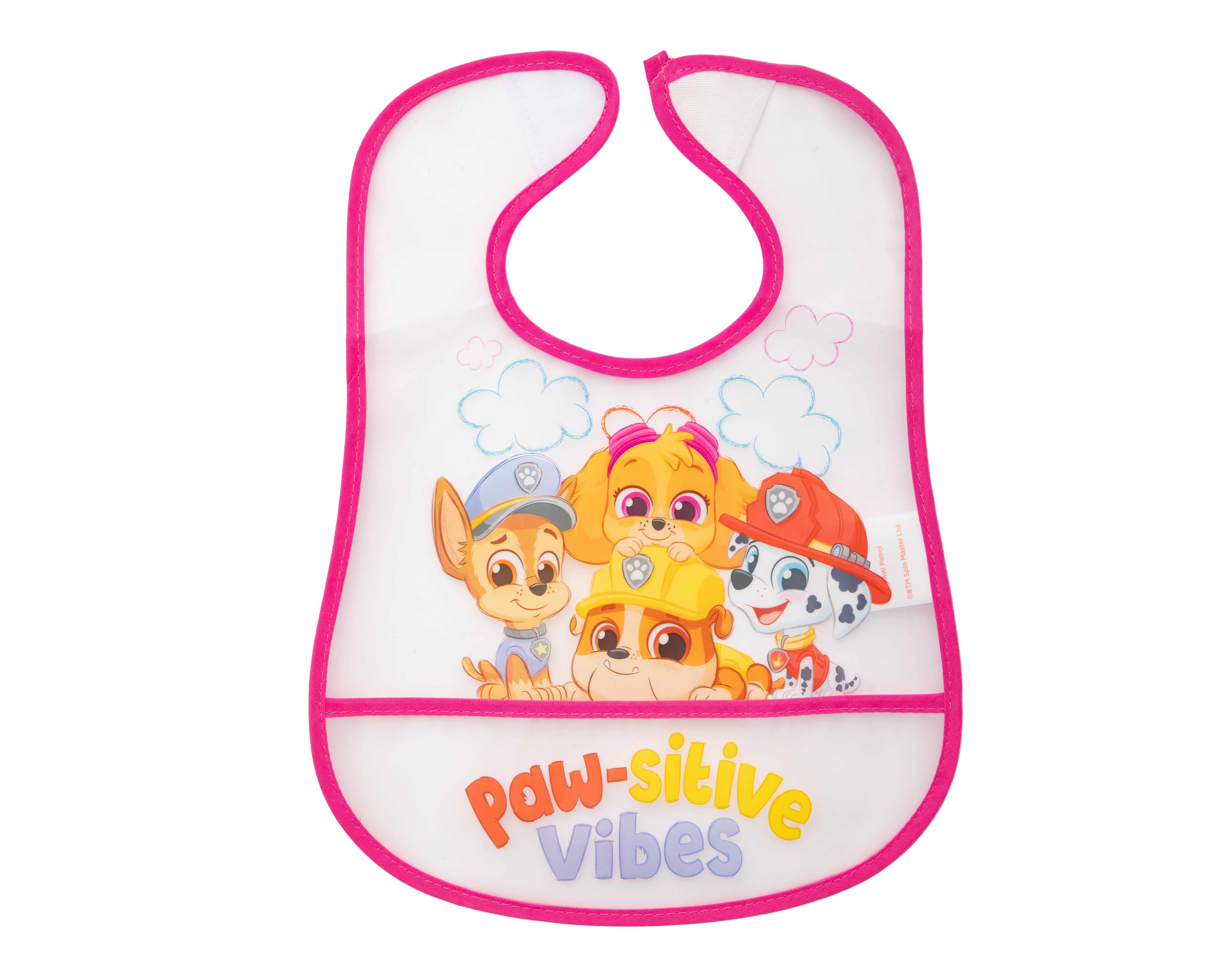 Foto 3 | Foto 3 | Babero para Bebé Paw Patrol 4 Piezas