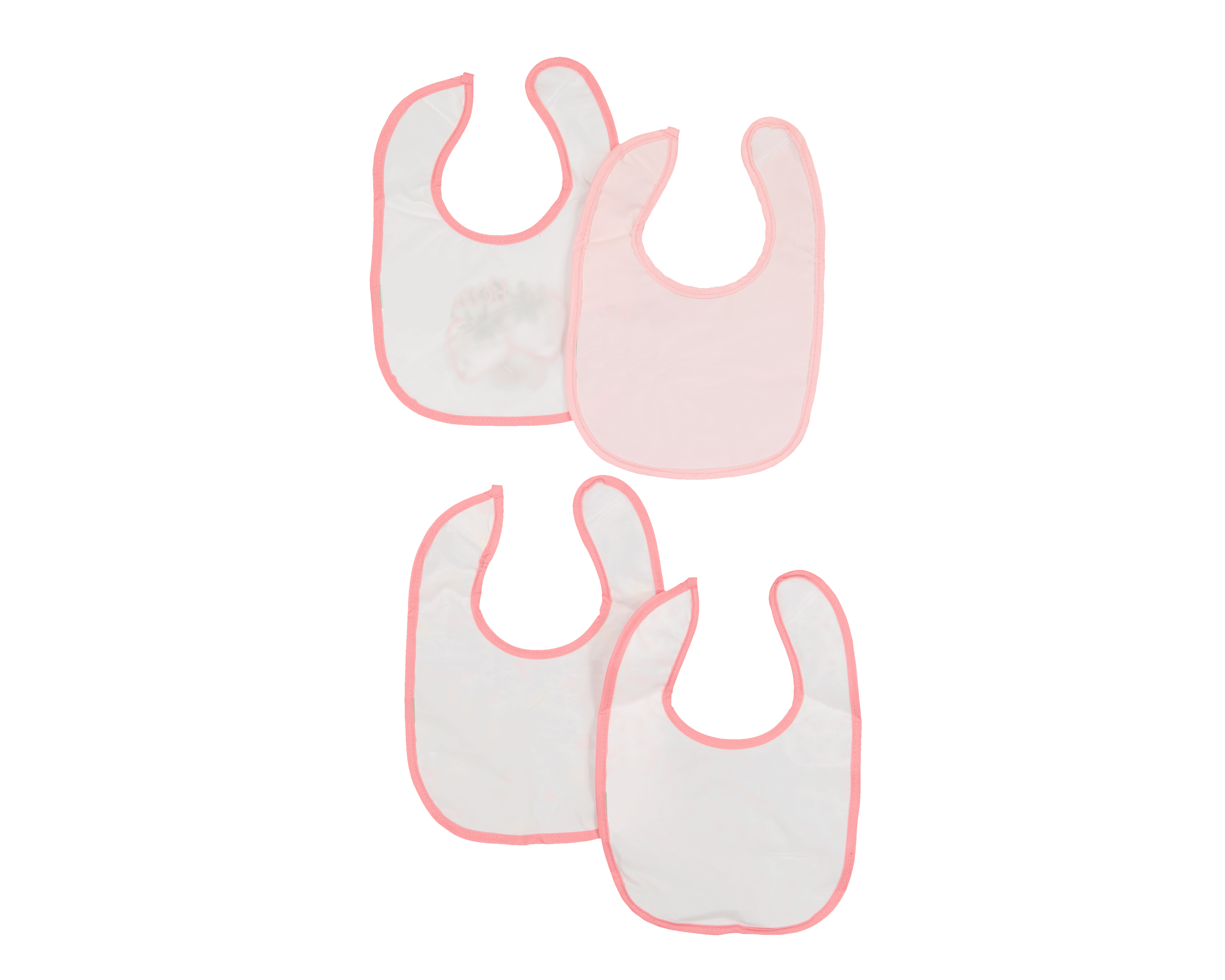 Foto 2 | Foto 2 | Babero para Bebé Niña Baby Colors 4 Piezas