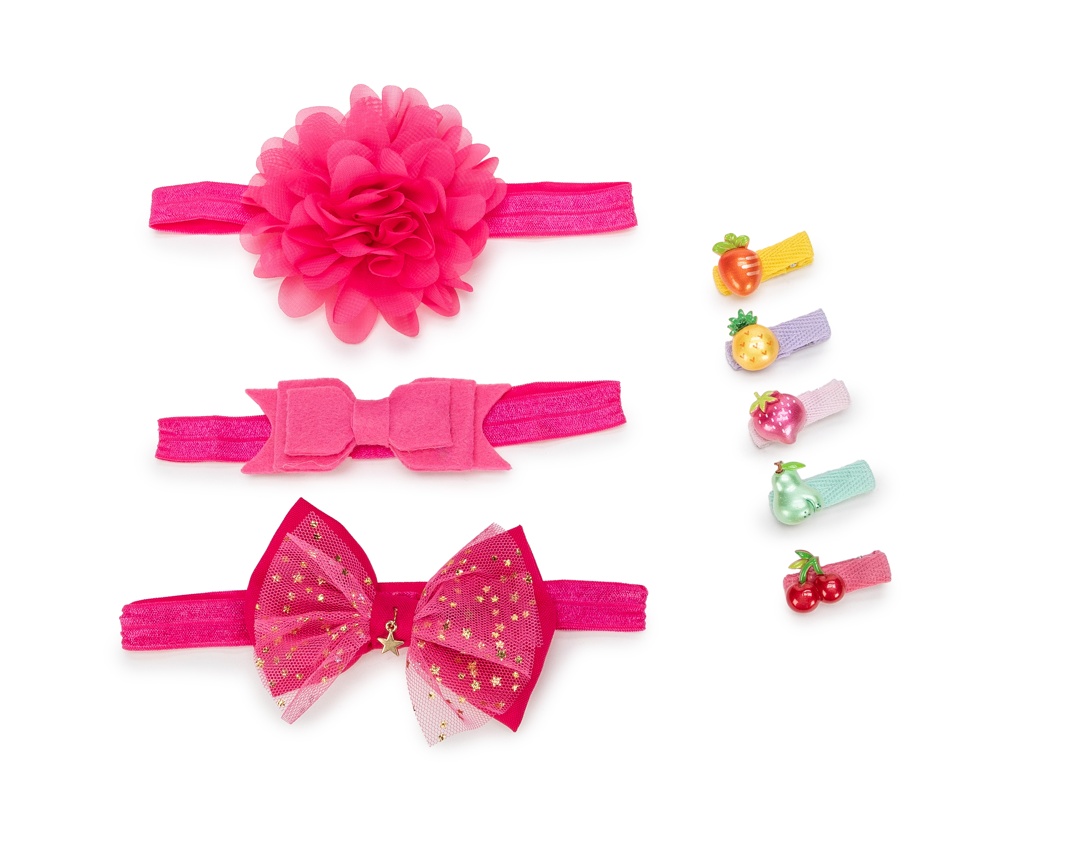 Foto 2 | Foto 2 | Tiaras y Broches para Bebé Niña Baby Colors 8 Piezas